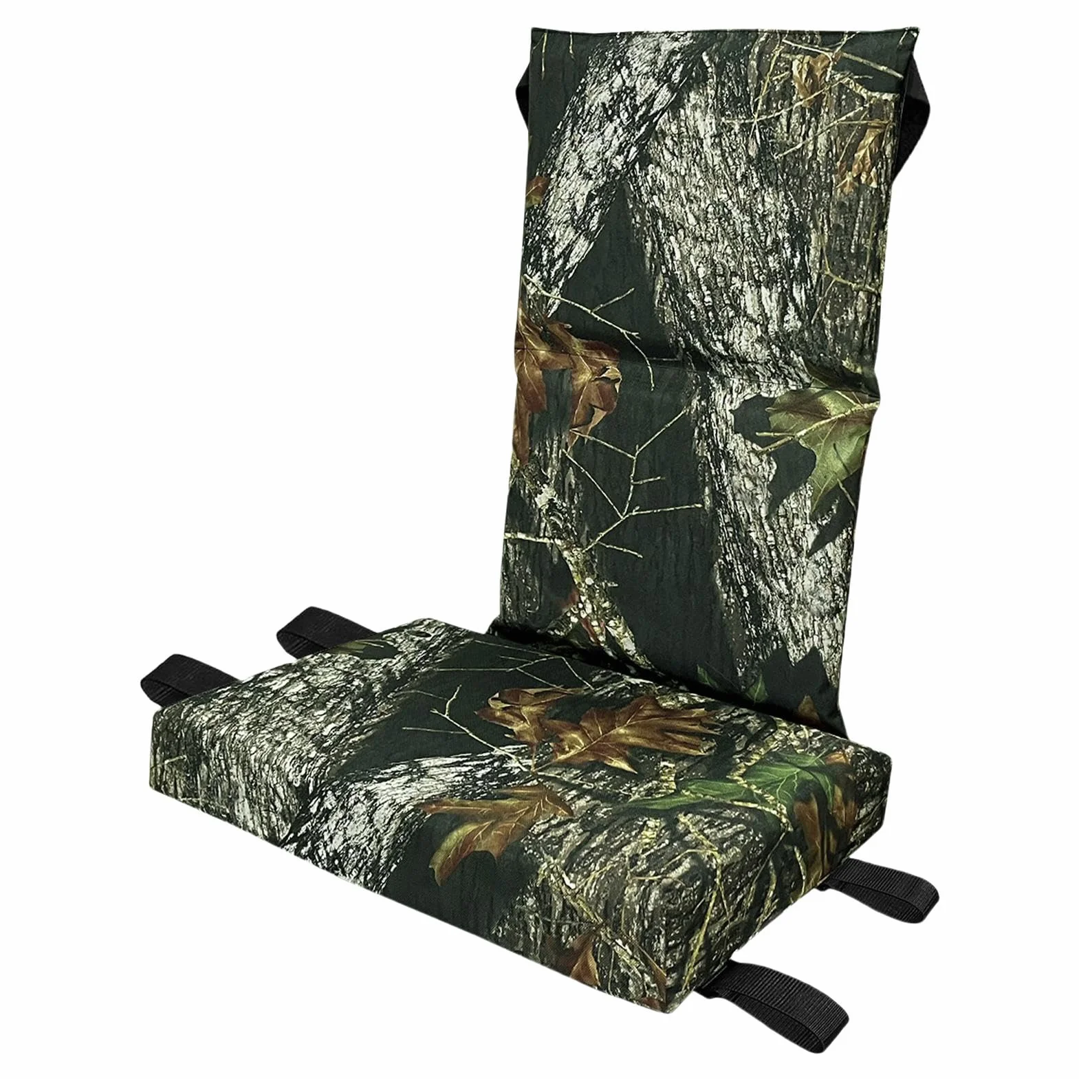 Asiento de soporte para árbol, asiento de repuesto para árbol con respaldo, sentado portátil con hebillas de liberación ajustables, correa de escalada, asiento de árbol impermeable, asientos de árbol
