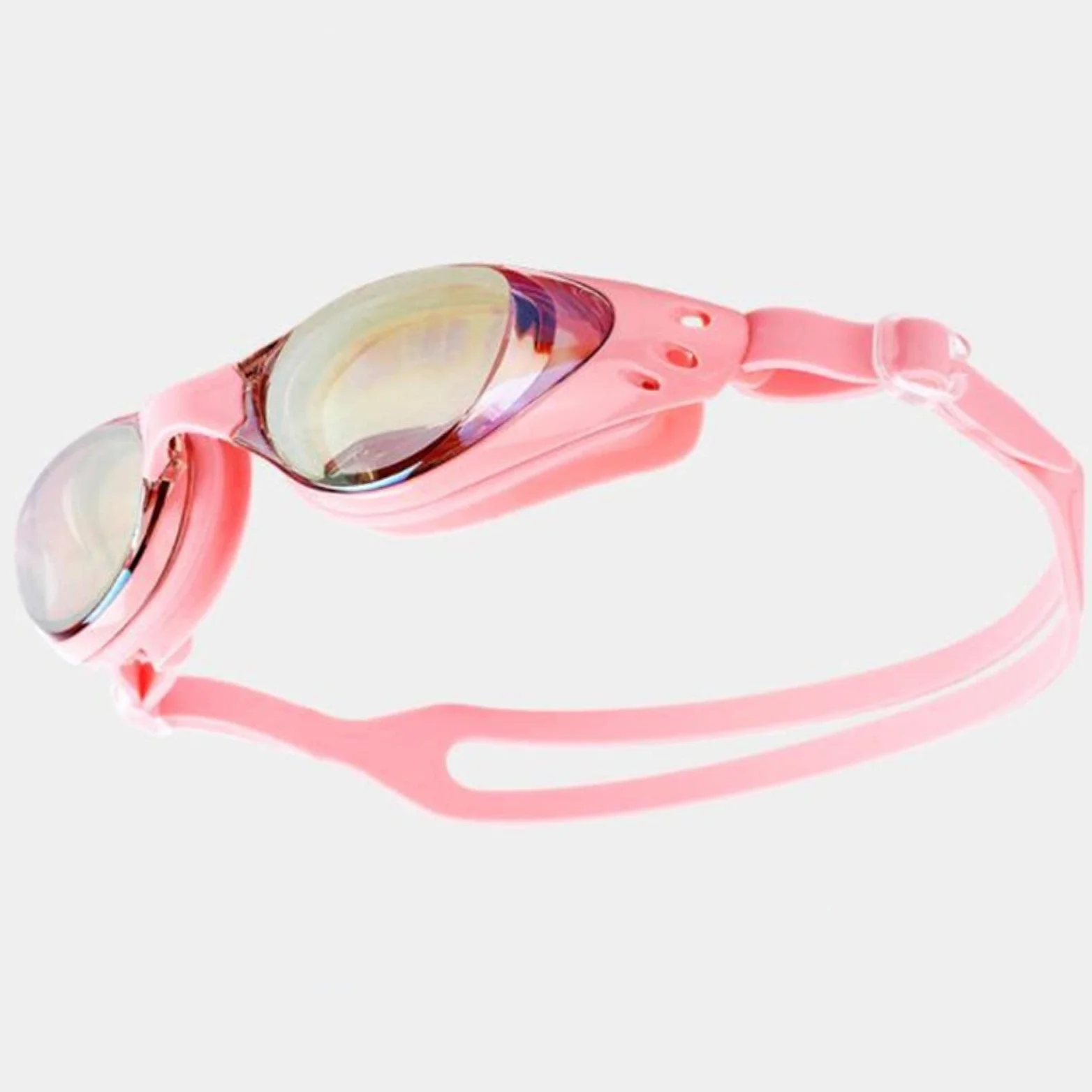 Gafas de natación. Gafas de natación Profesionales antivaho, UV, Ajustables, for Hombres y Mujeres, Impermeables, de Silicona, for Buceo en Piscina, Gafas for Adultos(Clear Black White)