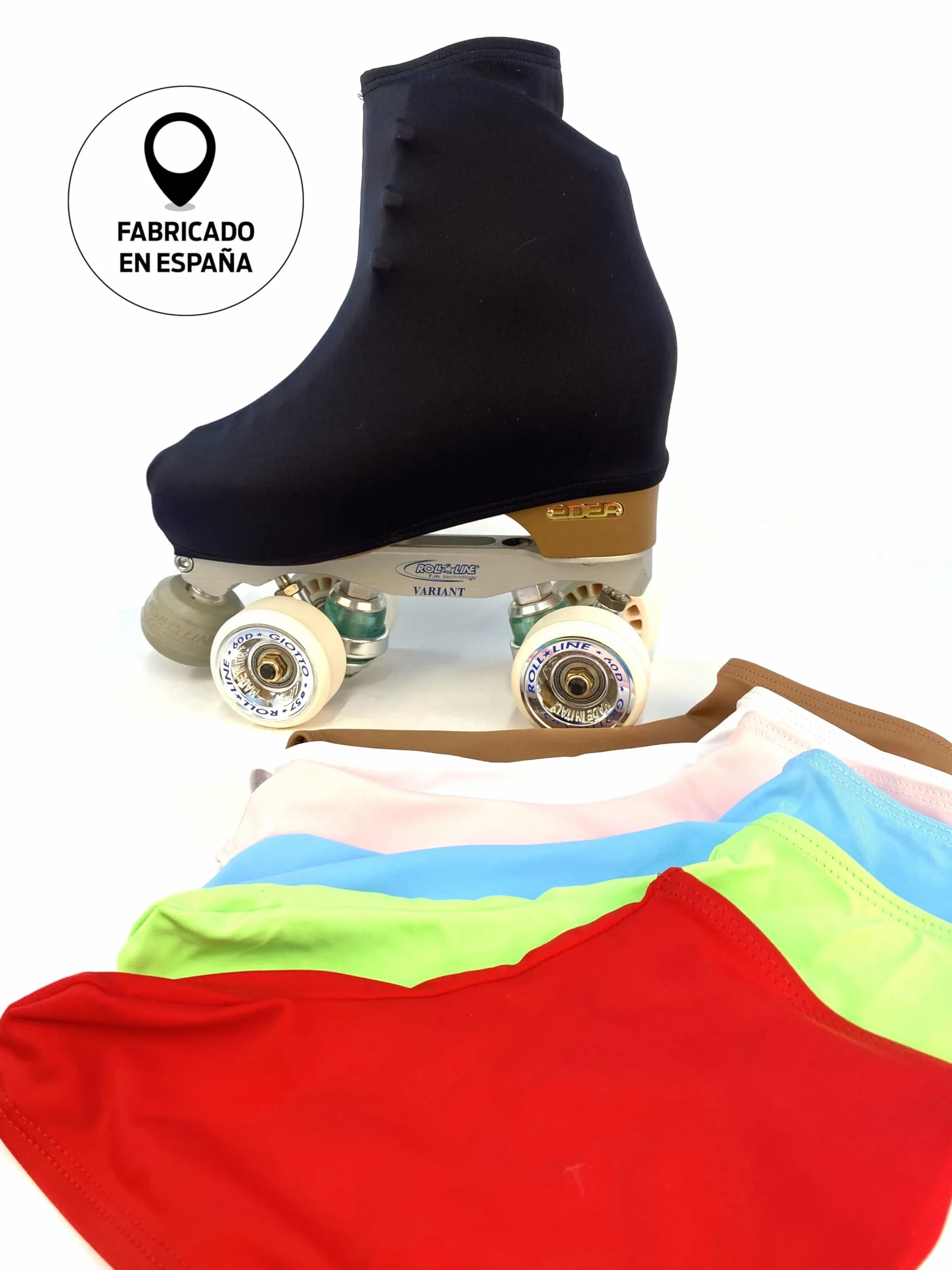 CRL Genérico Cubre patín para niña y Mujer, Funda PatinSkate, Professional Skating, Patinaje Hielo,artístico o en línea. 180 Densidad. Talla Universal Adulto y niños. Color Fucsia