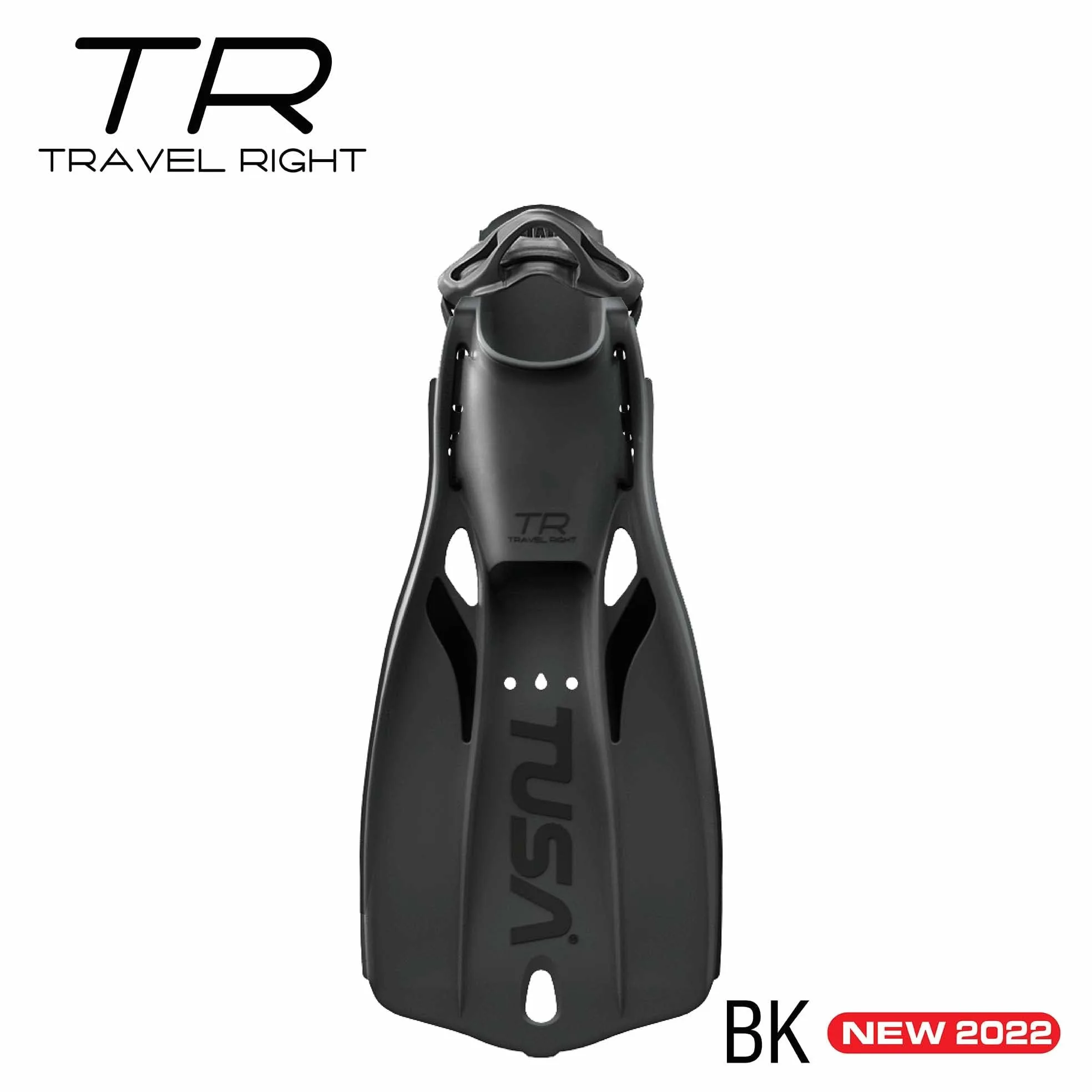 Tusa Sf-0110 Travel Right Scuba Diving Fins Aletas de Buceo, Unisex Adulto