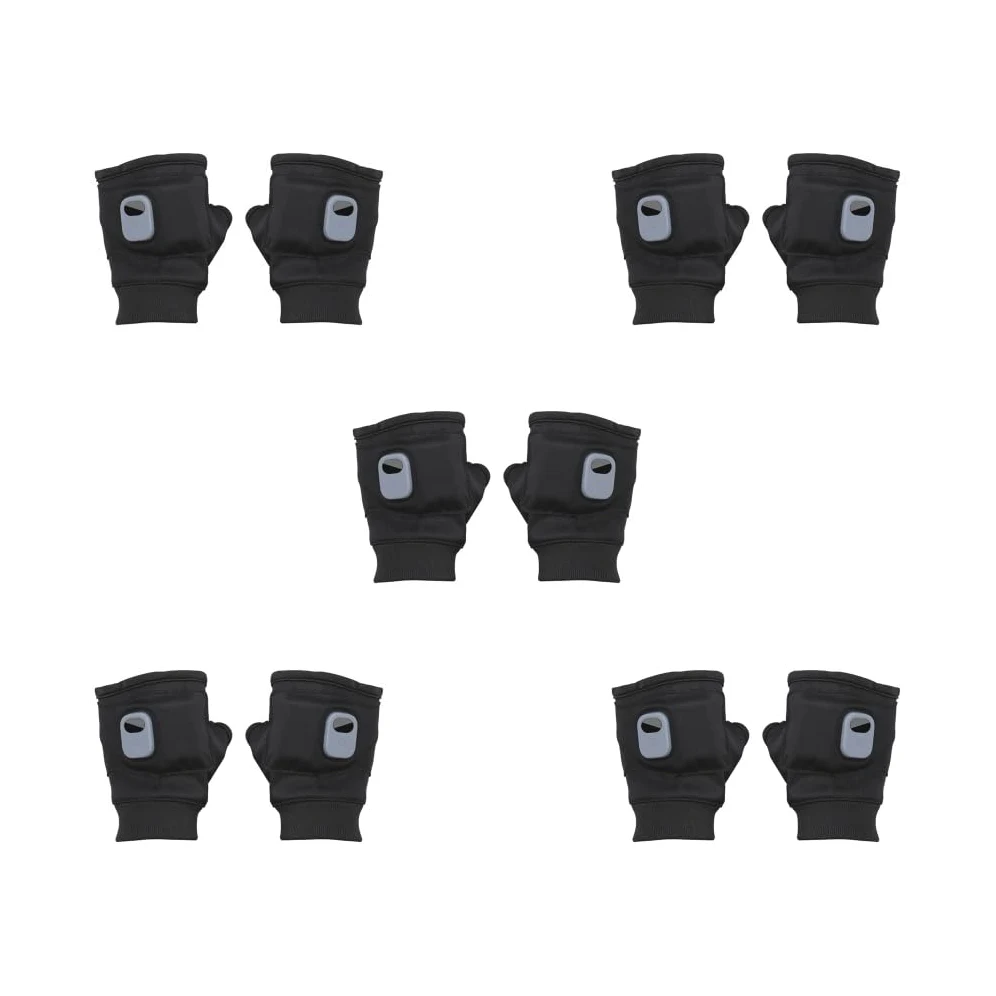 Guantes calefactables recargables de 360 grados. Disfruta de la calidez en todas partes, guantes calefactables recargables con calefacción de 360 grados, color negro eléctrico