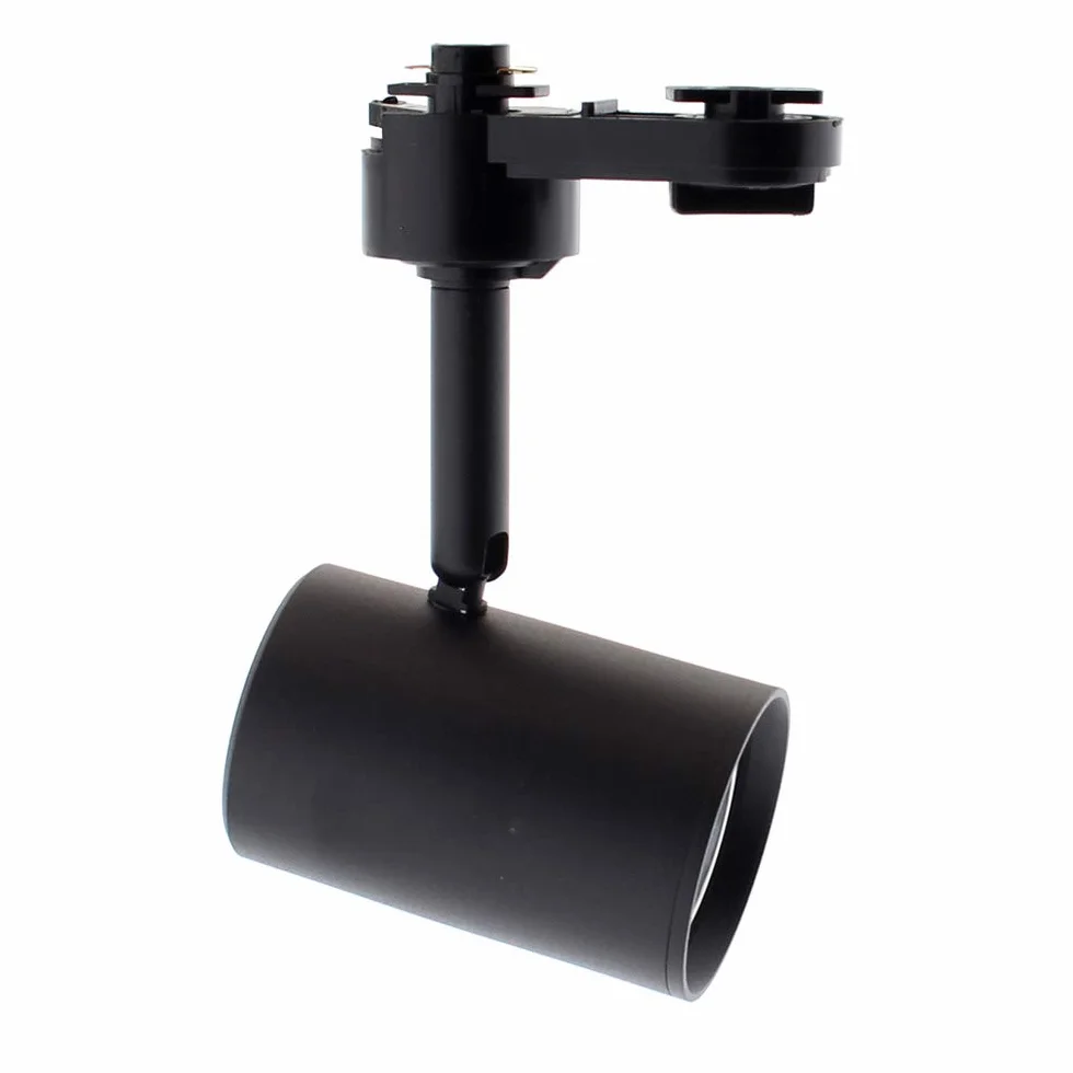LEDBOX RAIL COOK Housing GU10 negro monofásico