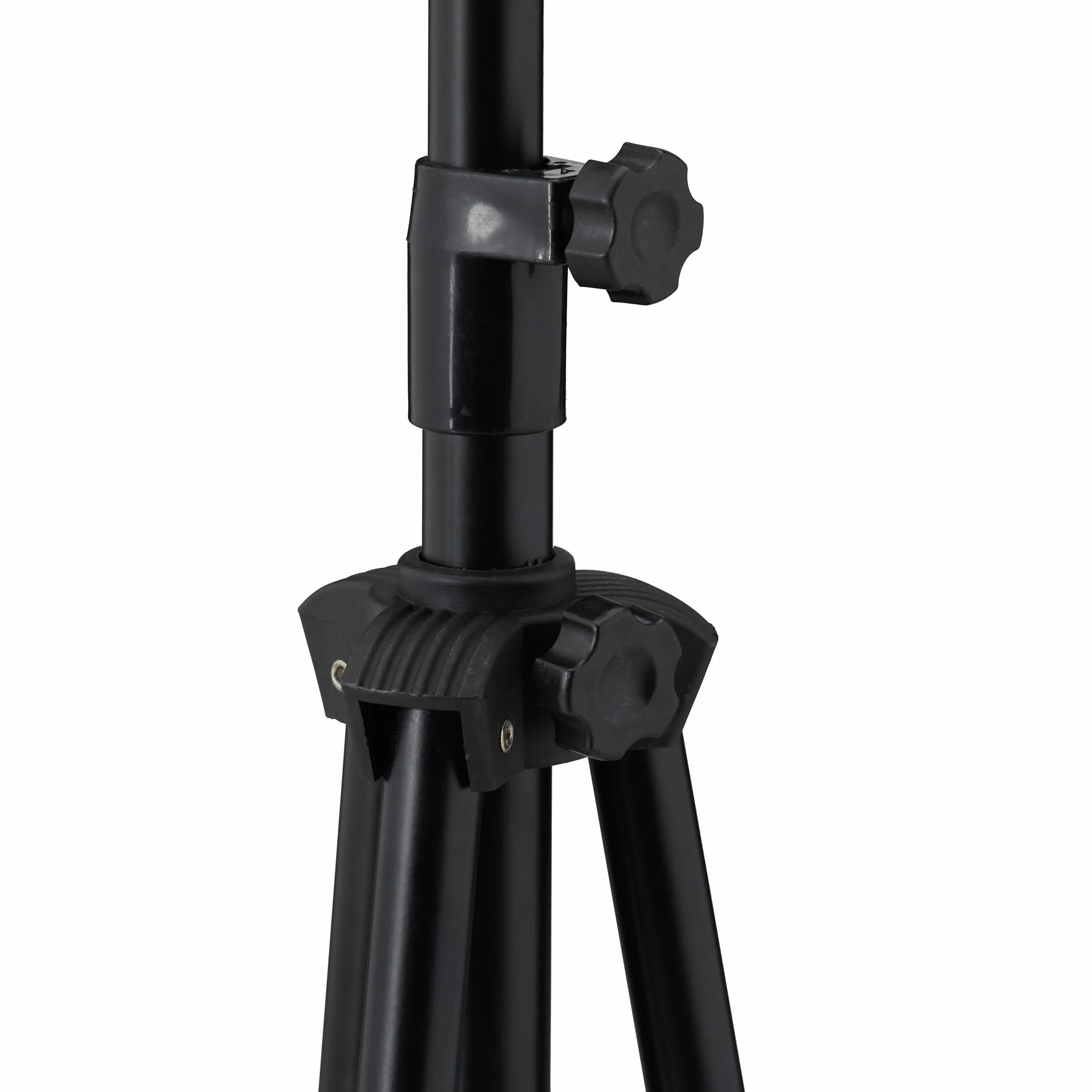 Relaxdays Trípode de Béisbol, Entrenamiento, Baseball y Softball, Soporte Regulable en Altura, 72-121 cm, Negro