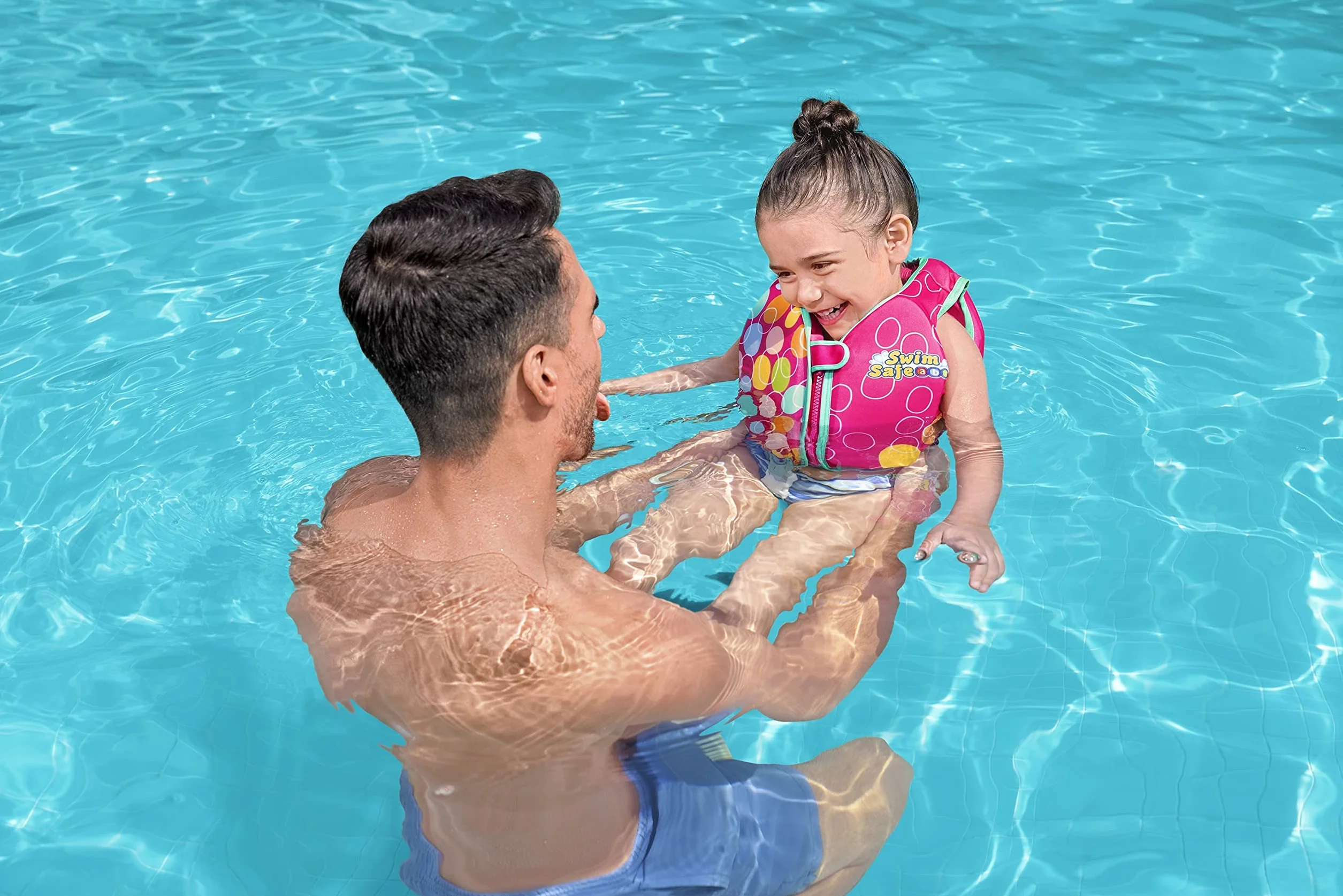 AQUASTAR FABRIC SWIM VEST S/M