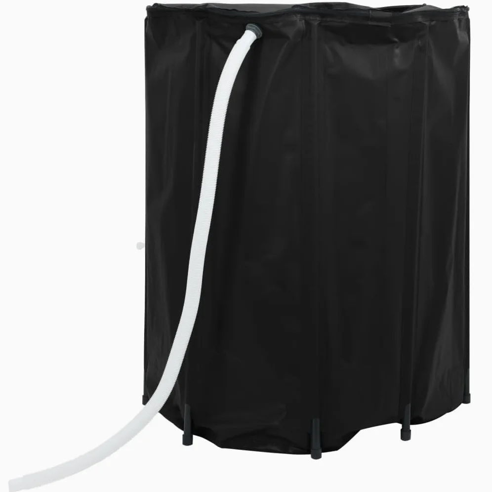 Contenedor de agua plegable con depósito de agua de PVC de 750 L, depósito de agua plegable tanque de agua para preparación de emergencias, preparación, preparación de crisis
