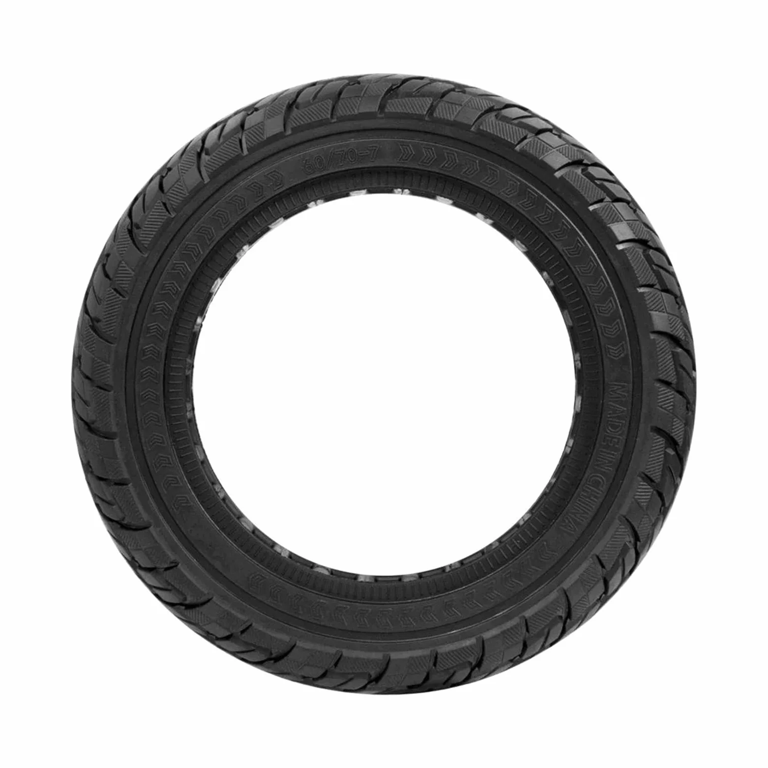 Neumáticos sólidos for patinete eléctrico Xiaomi, 4 Pro de 10 pulgadas, antiexplosión, con diseño panal, 60/70-7.0, sin cámara Neumático macizo para patinete eléctrico