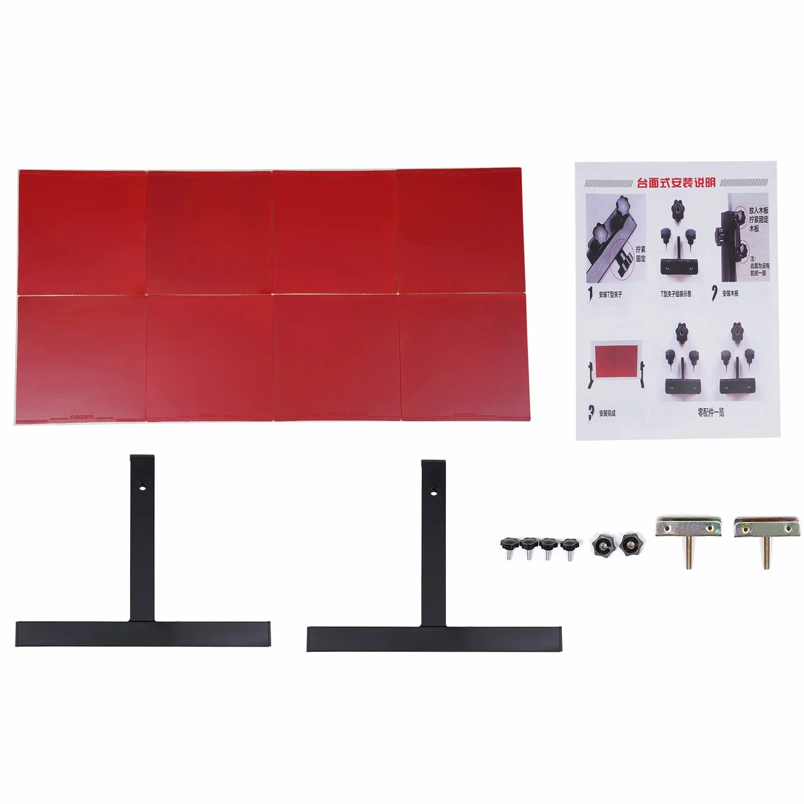 Pro Tabla de Retorno de Ping Pong, Mesa de Rebote para Interiores
