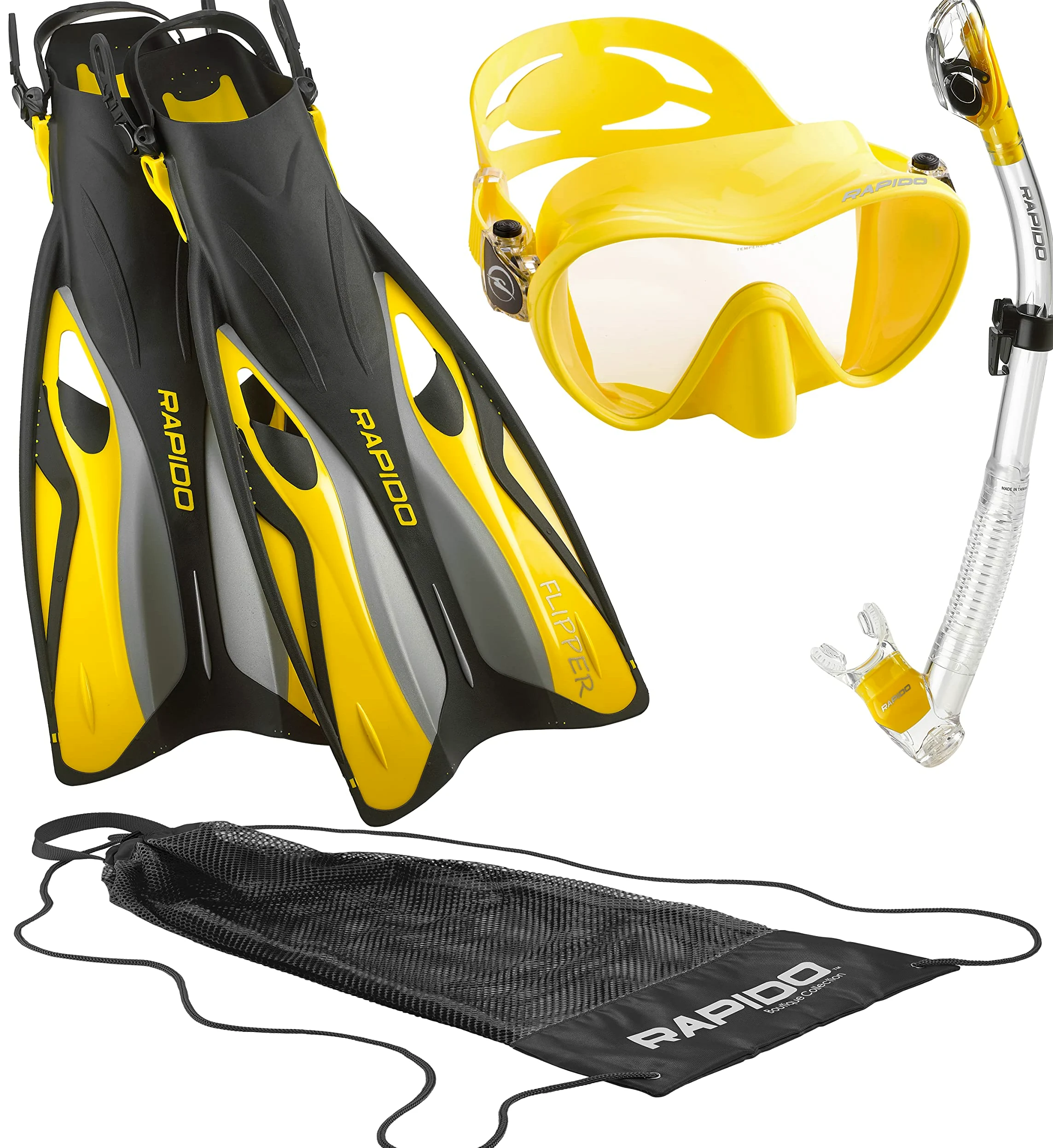 Phantom Aquatics Trek200477 Juego de esnórquel, Unisex Adulto