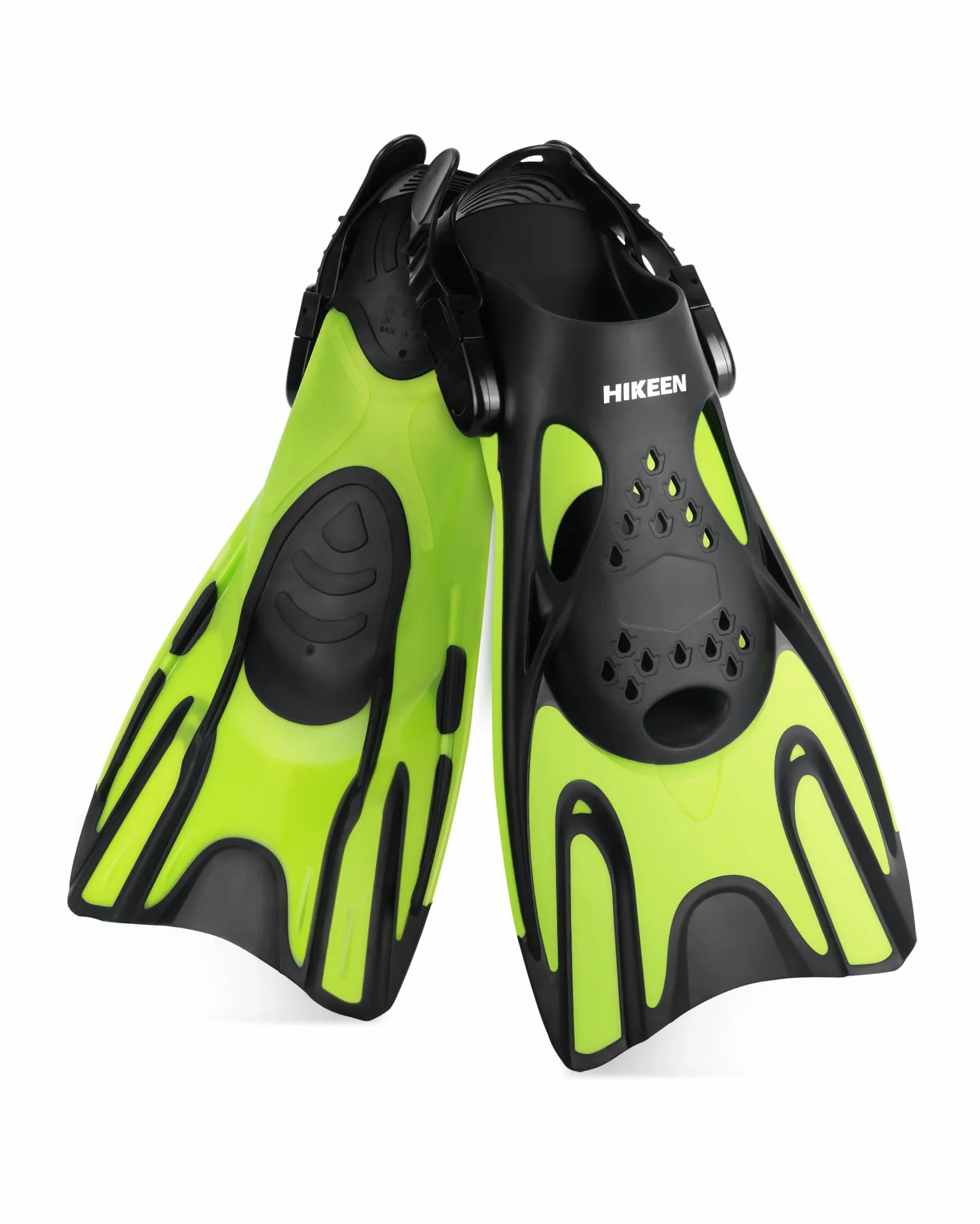 Boosteady Aletas de esnórquel, aletas de natación ajustables para buceo, esnórquel, unisex, adultos y jóvenes, tamaño de viaje, aletas de natación, aletas de entrenamiento, aletas ligeras de buceo