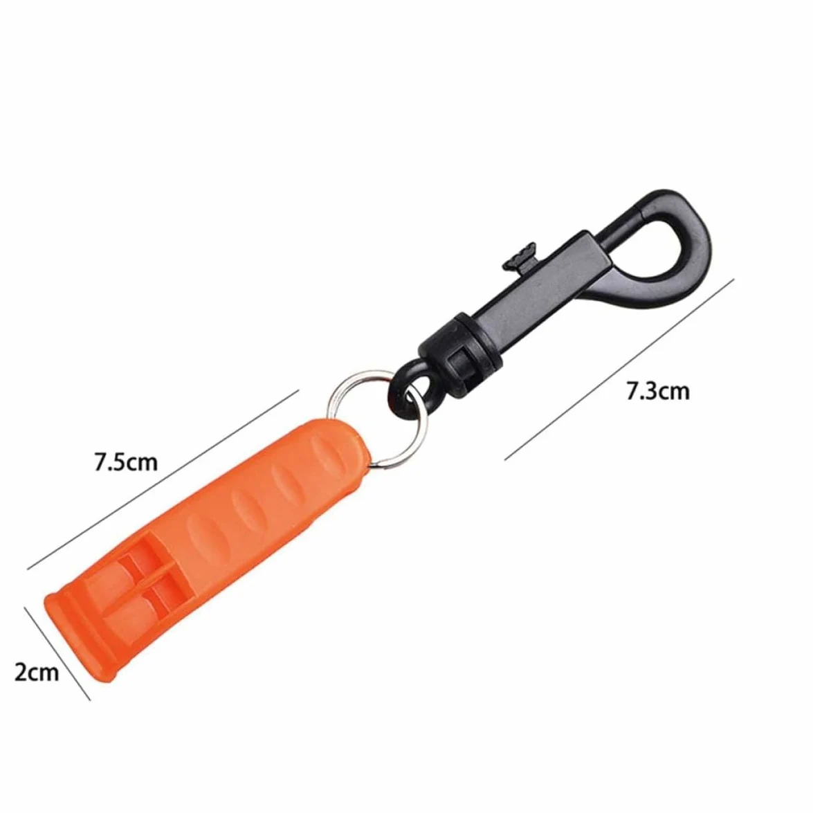 Toddmomy Silbato De Rescate Whistle Orange Cámping Silbato para Acampar Emergencia Silbato De Supervivencia Silbato De Senderismo Silbato para Exteriores El Plastico