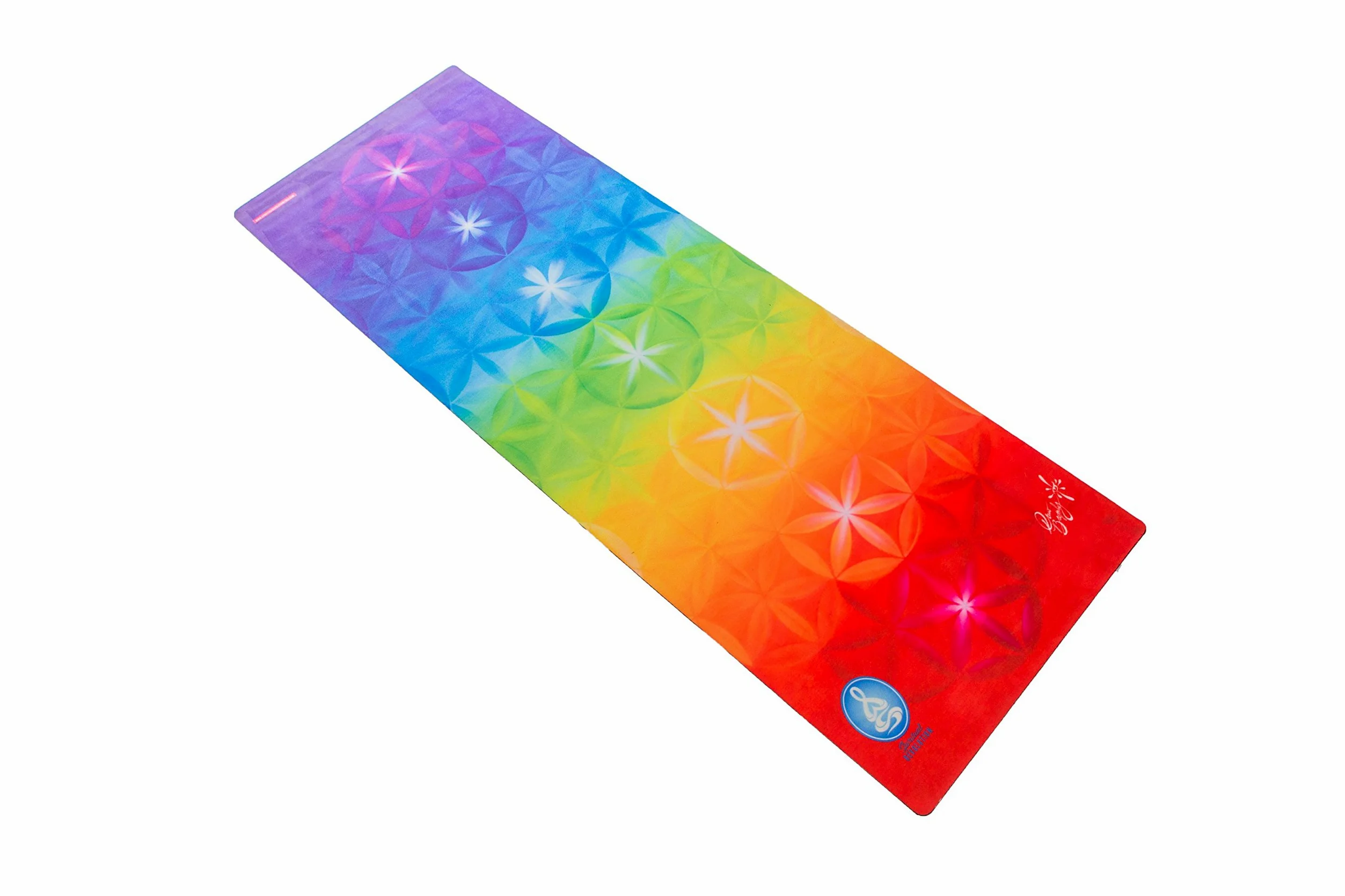 Esterilla de yoga con agarre de microfibra. Alfombrilla y toalla en una que aumenta el agarre mientras sudas. Antideslizante, sin PVC, ecológica y lavable a máquina. Lo mejor en