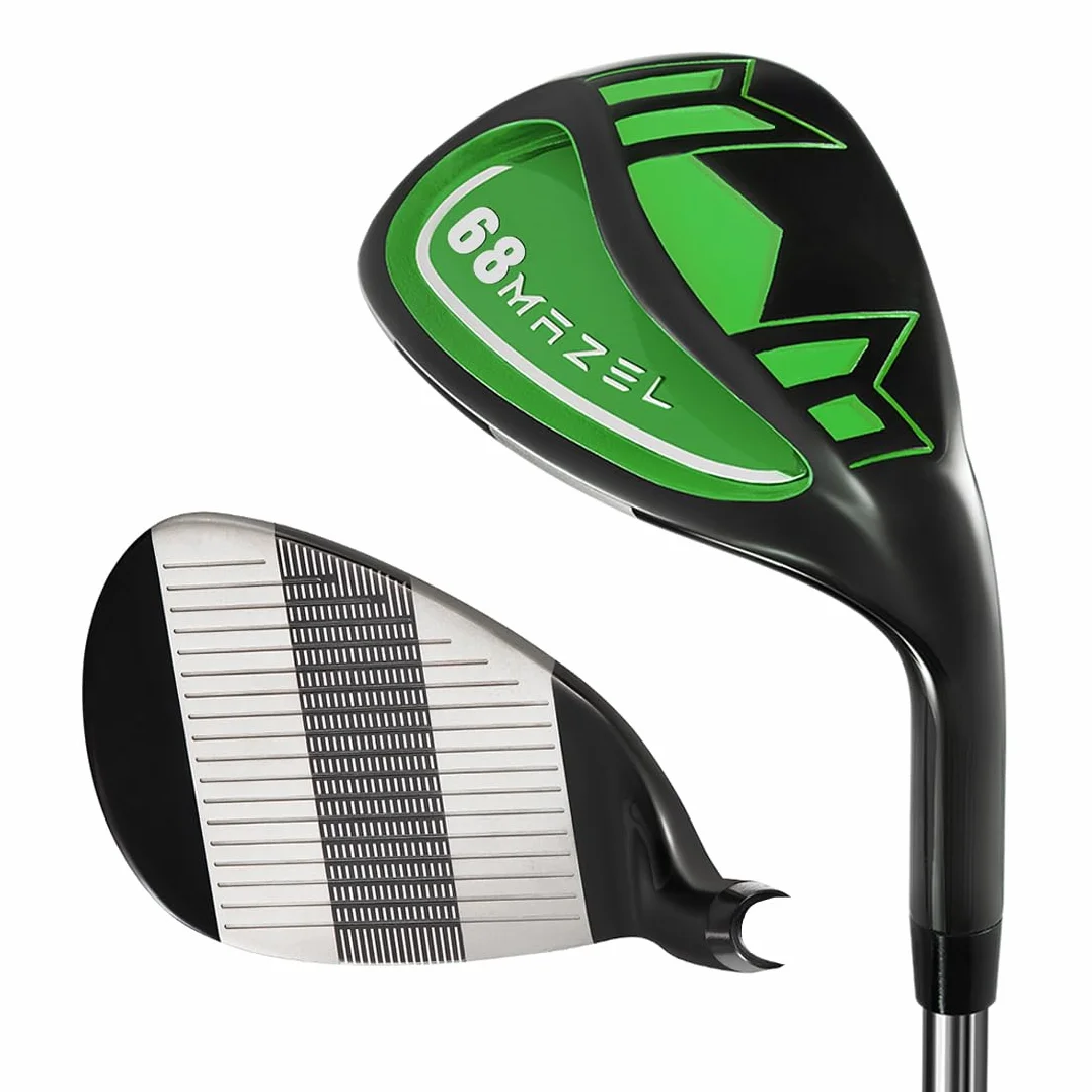 MAZEL Cuñas de golf 68 70 72 grados 35 pulgadas diestros cara fresada CNC