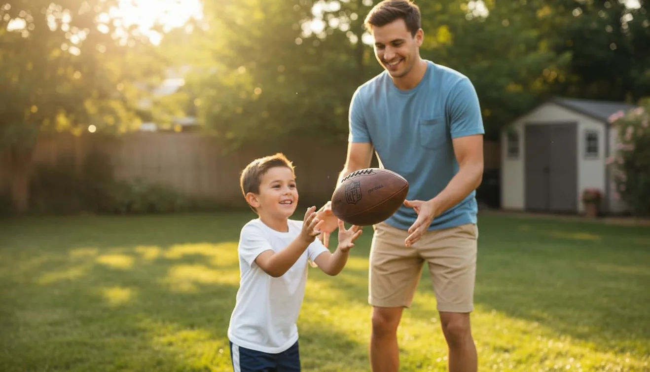 Wilson Fútbol Americano NFL Junior - 32 Logotipos de Equipos para coleccionistas y niños - Piel sintética