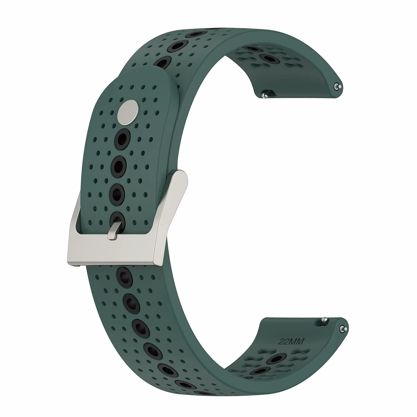 Bandas de silicona de 22 mm compatibles con Suunto 9 Peak, pulsera de repuesto para Suunto 9 Peak (paquete de 5)