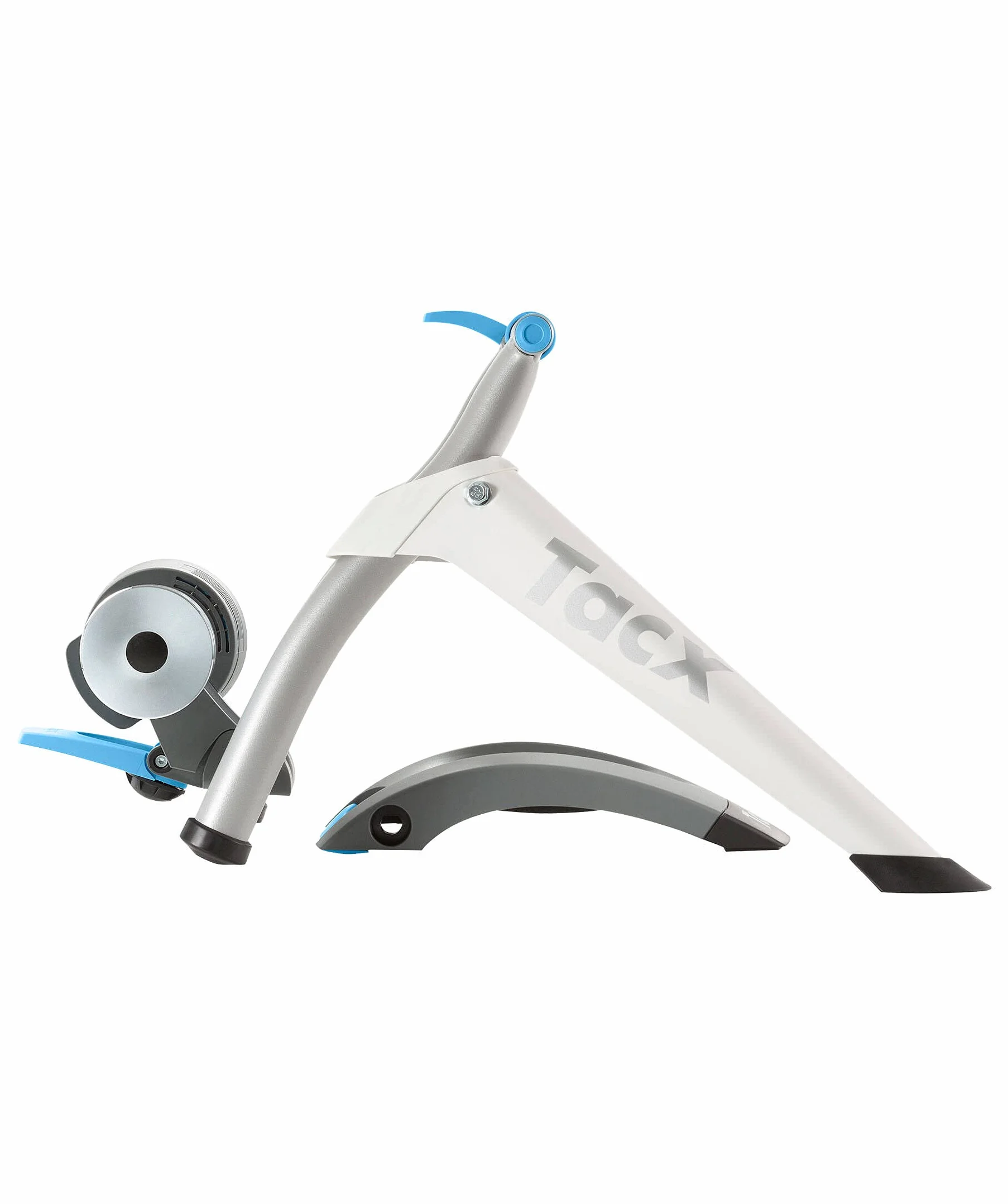 Tacx Flow Smart, Rodillo de Entrenamiento Inteligente e Interactivo con Ant+ y Bluetooth, con Datos de Velocidad, Potencia y cadencia