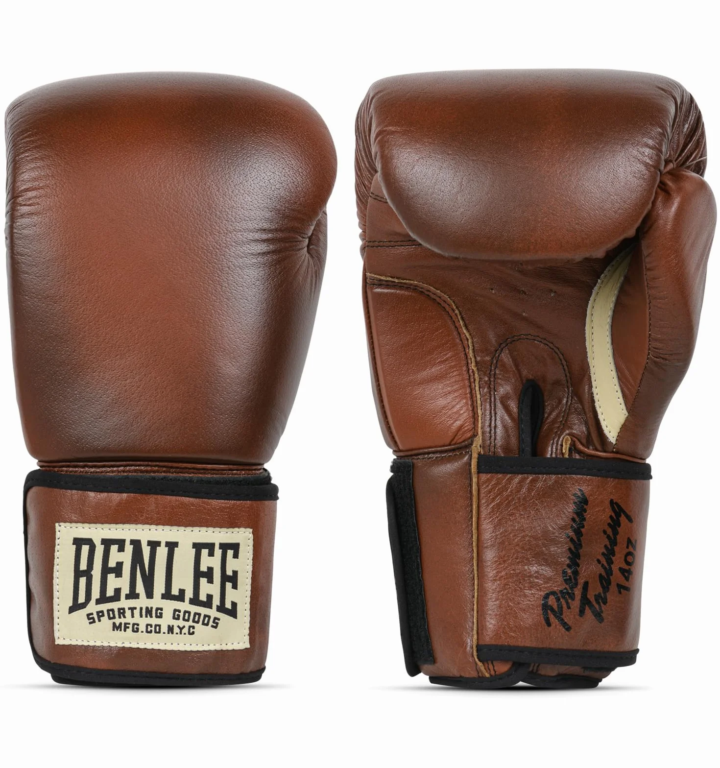 BENLEE Guantes de Boxeo de Cuero Premium Training