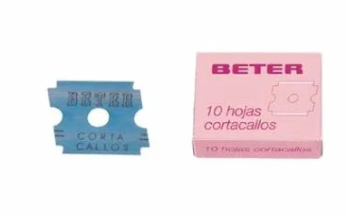 Hojas de recambio para cortacallos BETER 10 uds