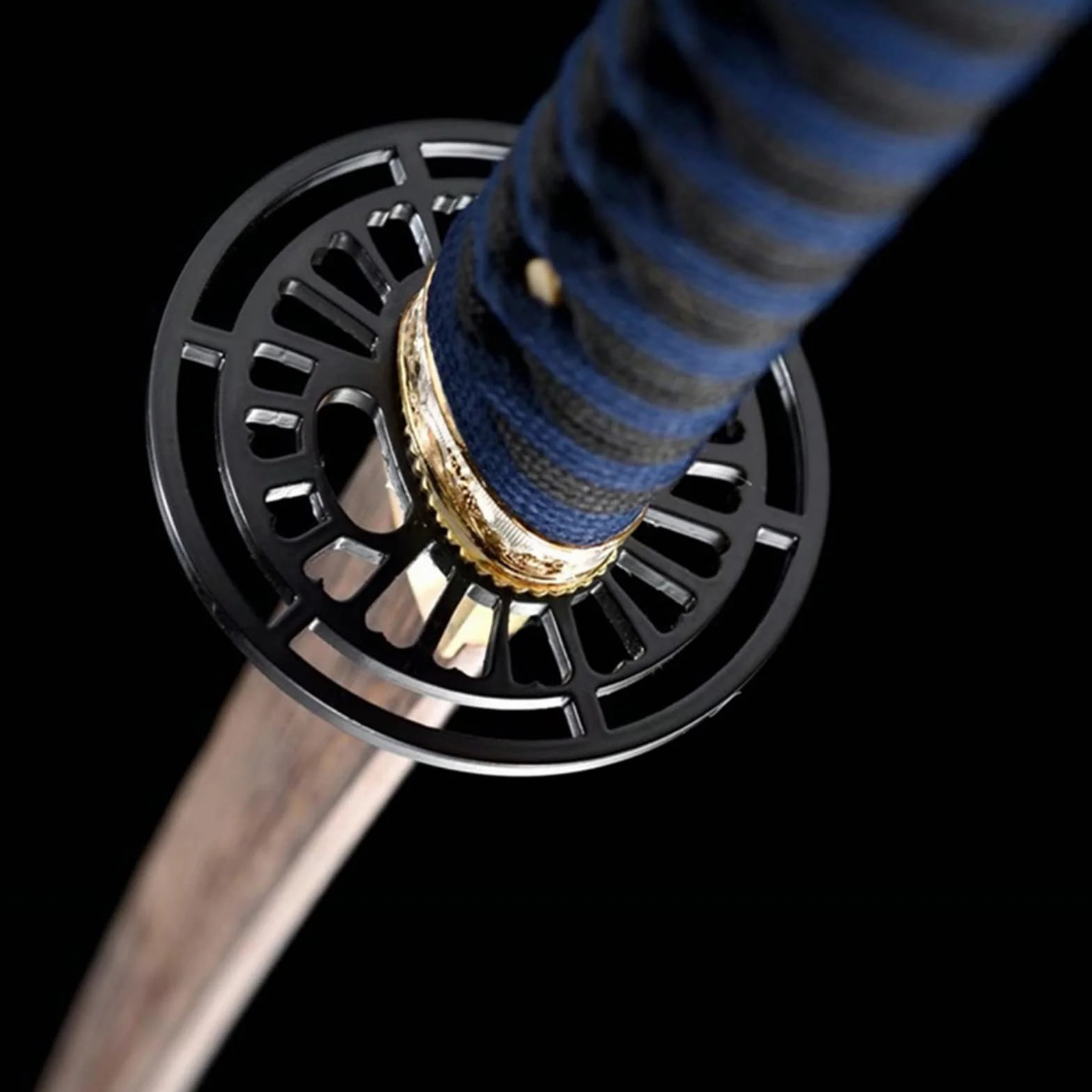 Espada samurái Iaido de estilo japonés,Katanas reales,Bokken palisandro natural 103 cm con vaina pintura madera maciza,Katana hecha a mano para entrenamiento,cosplay,decoración del hogar,exhibición
