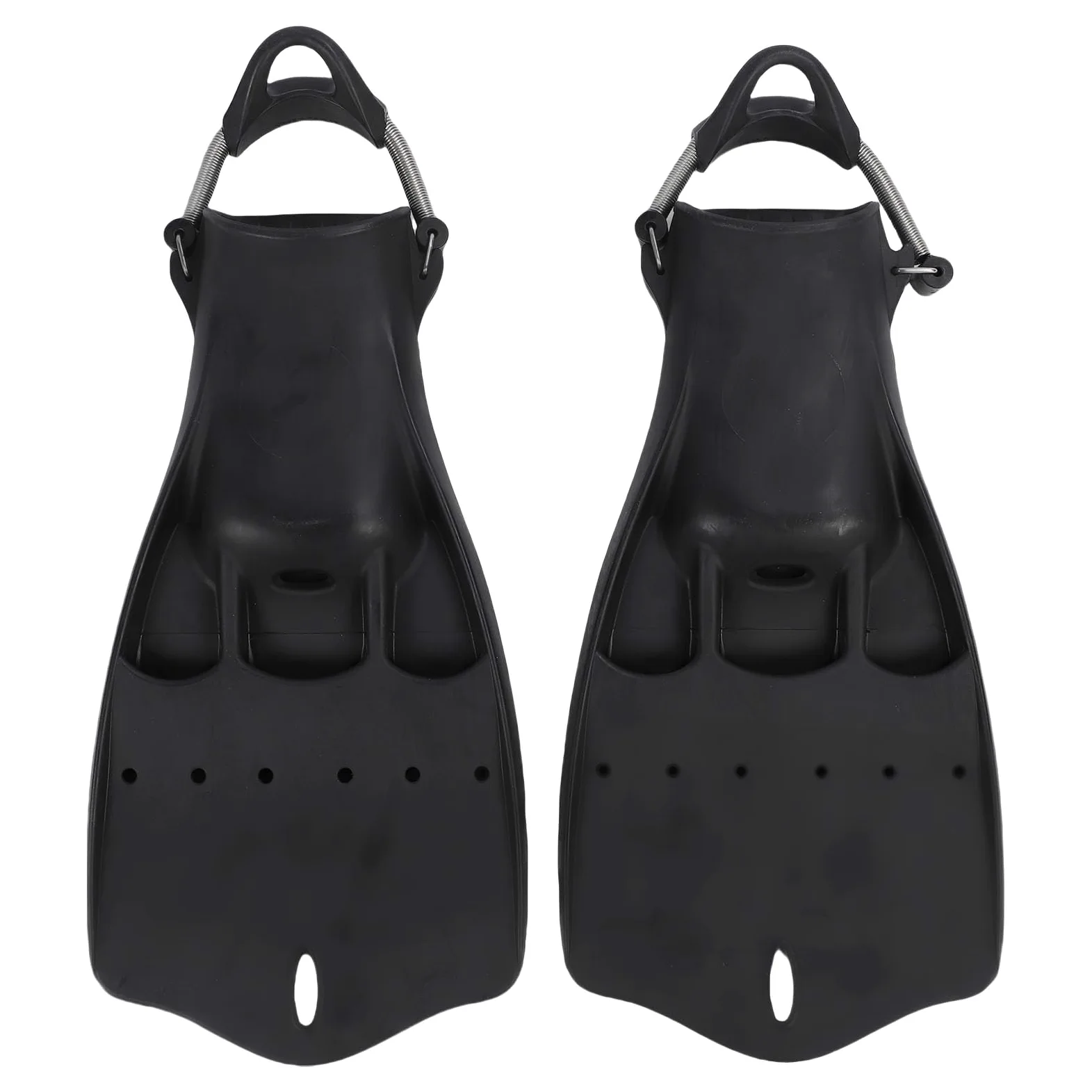 Zunate Aletas de Snorkel con Hebillas de Resorte | Aletas de Buceo de Goma Ajustables para Natación y Apnea