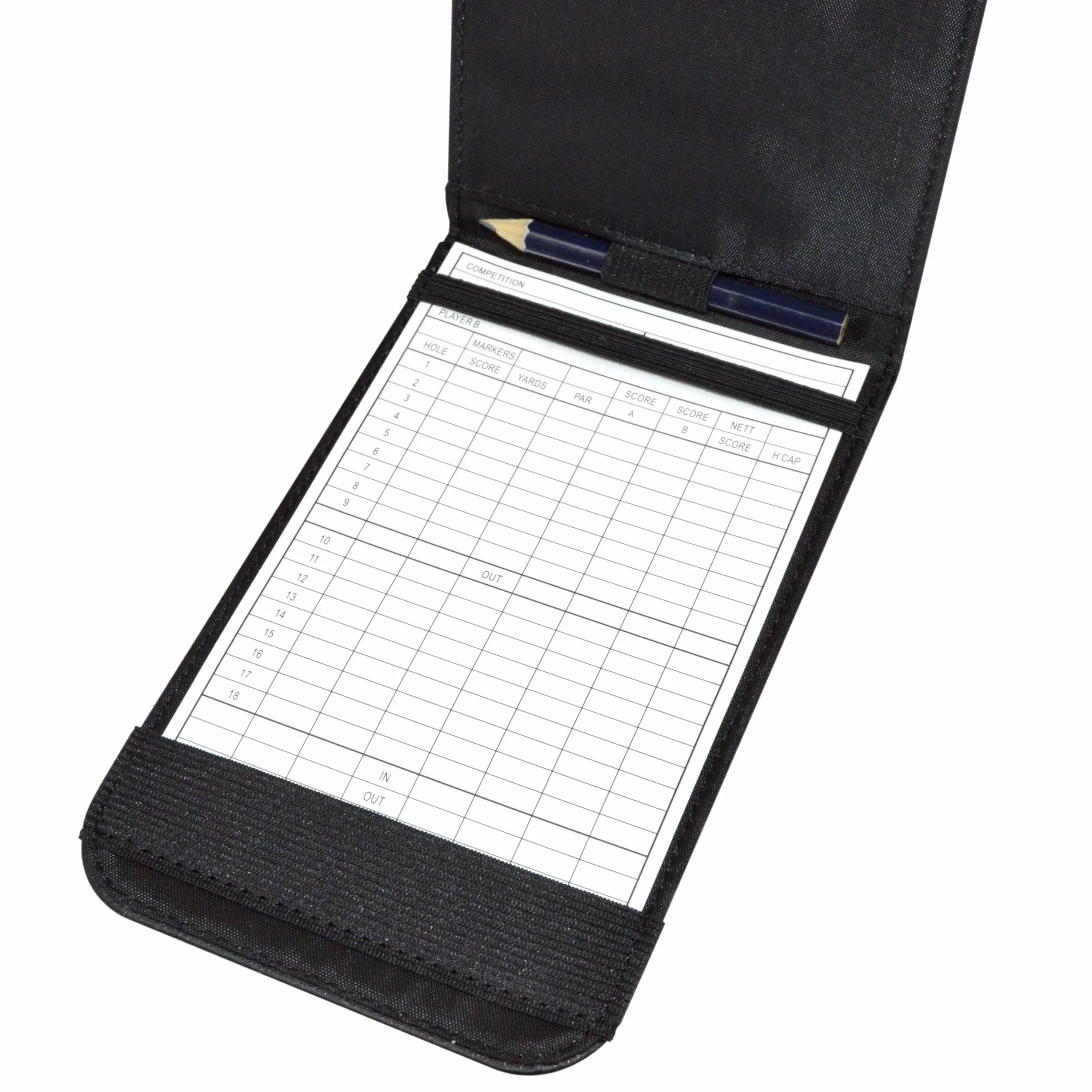 PGA TOUR - Funda para Tarjetas de puntuación, Negro