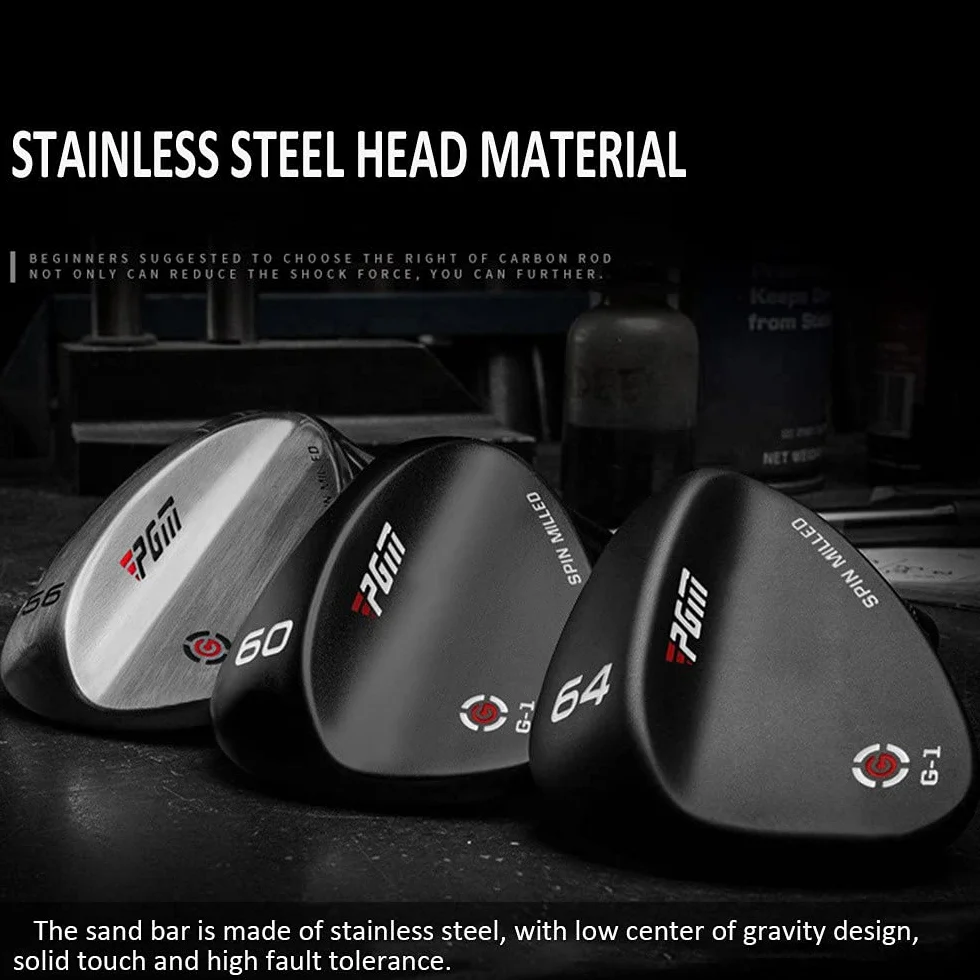 Cuñas de arena de golf para diestros 50/52/54/56/58/60/62/64 Golf Club Silver Black
