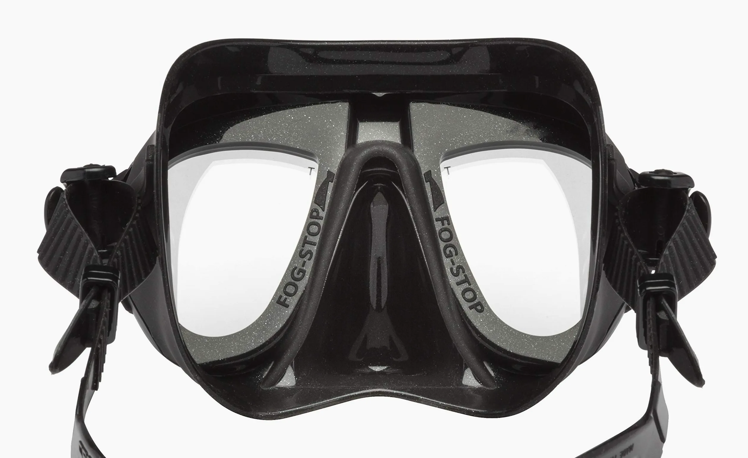 Cressi Calibro Máscara polyvalent para Buceo, apnea Avanzada y submarina Fishing, Unisex Adulto, Negro, Talla única + Epsilon SPE Alpha Ultra Dry Snorkel de Silicona Unisex, Negro/Negro, Talla única