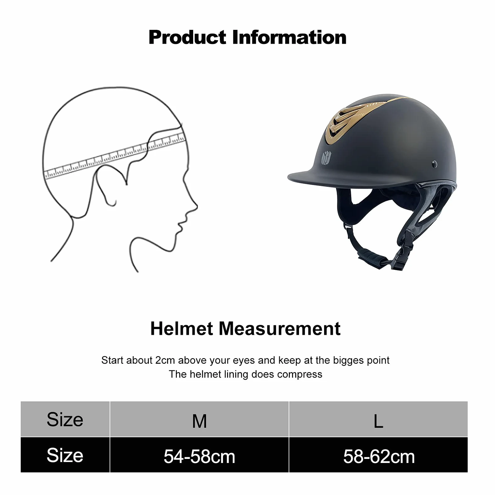 Casco de equitación, Casco de Montar Ajustable Unisex Adulto, Casco de equitación Infantil, protección para Todos los jóvenes entusiastas de la equitación