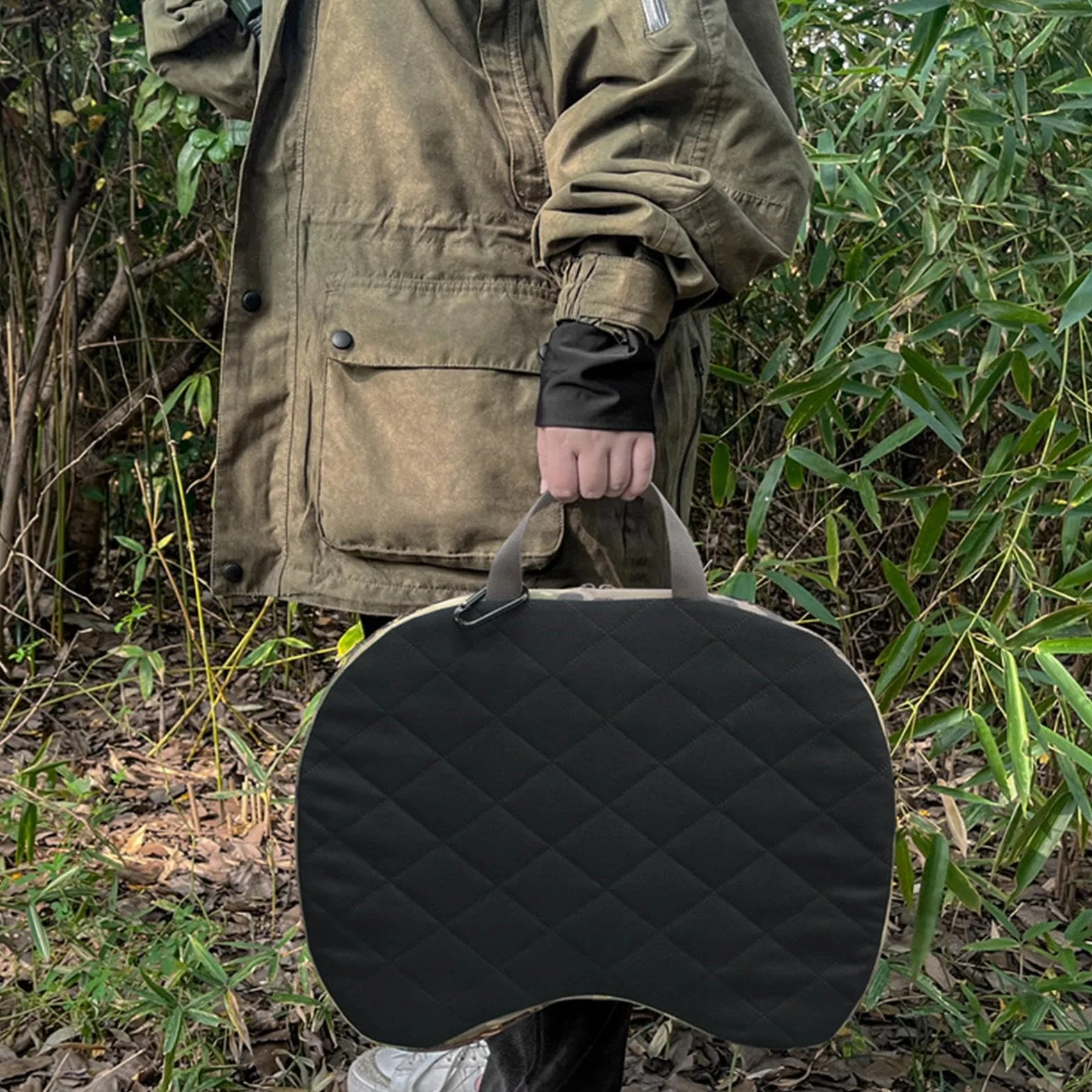 Cojín de Asiento de Caza, cojín Grueso para Exteriores, cojín Ligero para Asiento de Caza para Camping, Caza, al Aire Libre