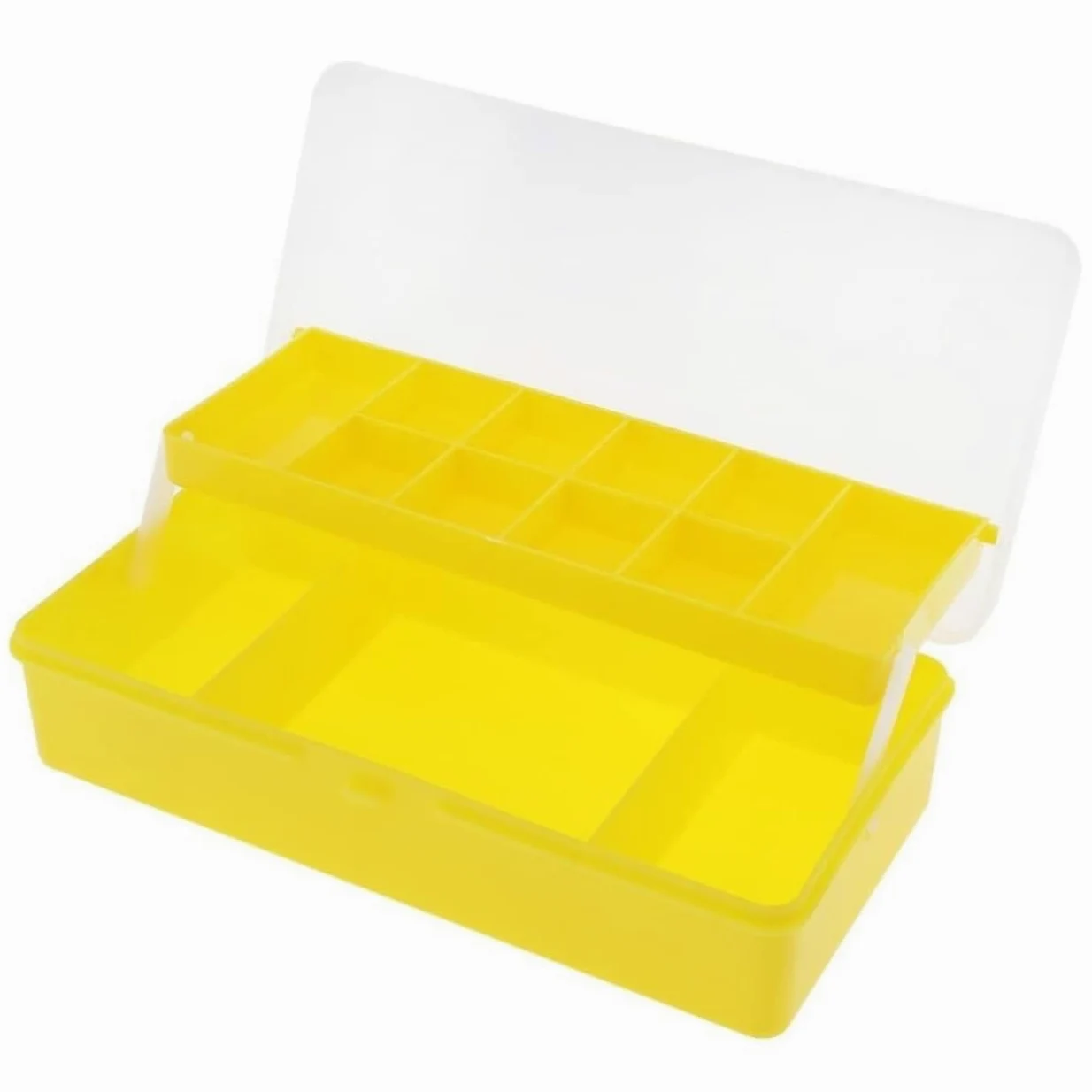 Caja para Aparejos Pesca, Cajas Profesionales Para Pesca En El Mar, Diseño Plegable, Caja Para Aparejos De Pesca, Caja Para Señuelos De Pesca, Herramienta De Pesca Caja para Accesorios de Pesca(24cm)