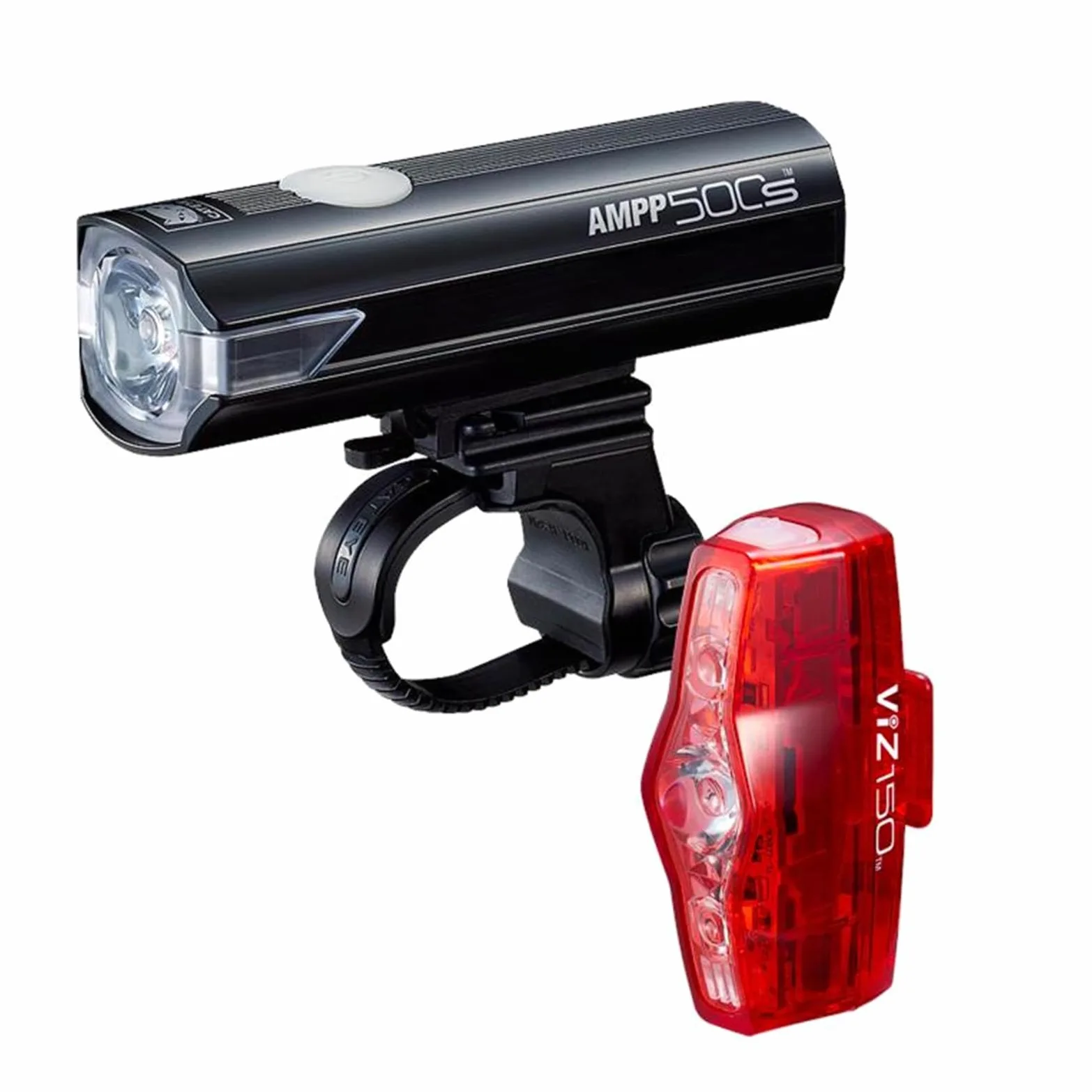 CatEye AMPP 500S - Viz 150 - Juego de Luces para Bicicleta