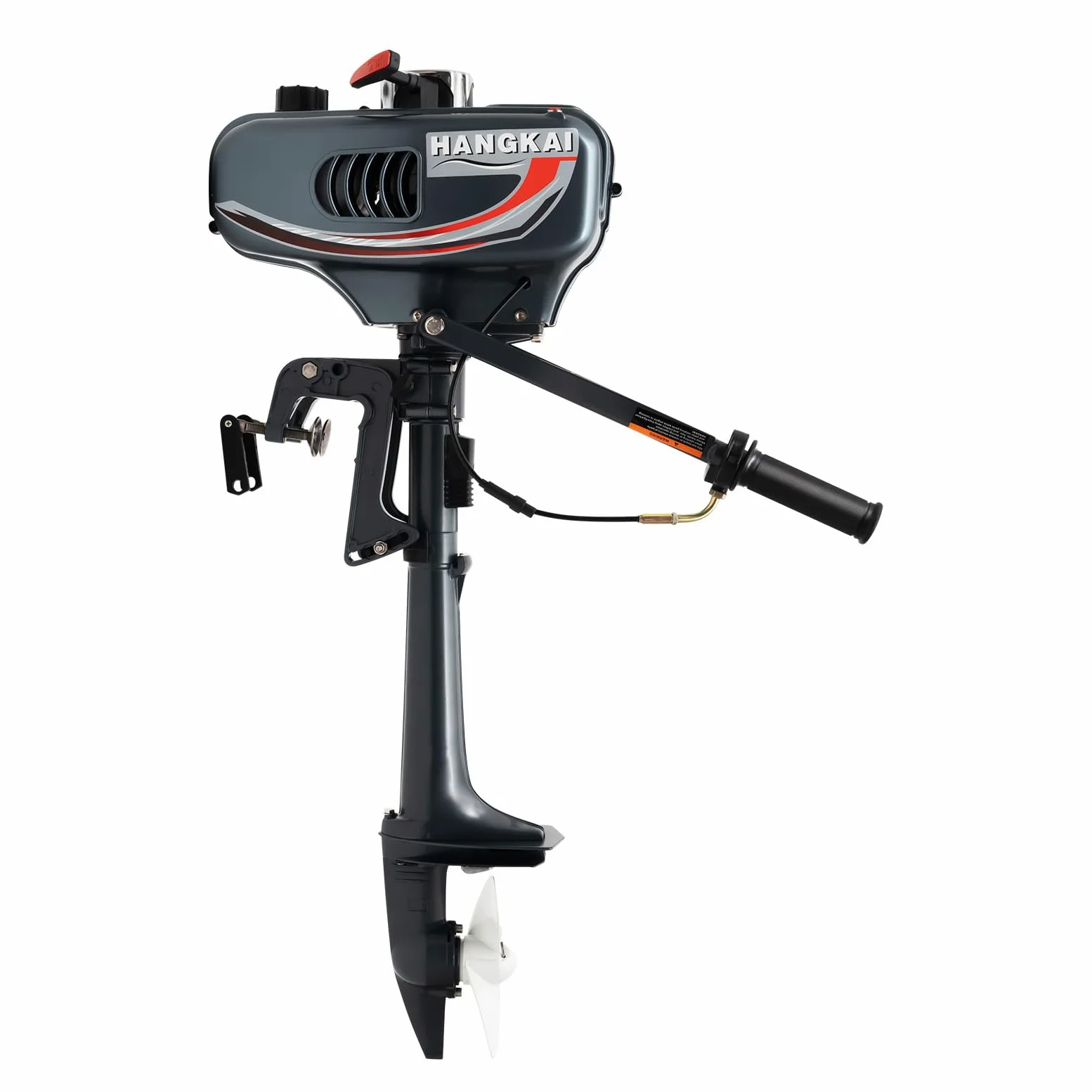 Motor fueraborda de gasolina de 3,5 CV, motor de eje corto de 2 tiempos, motor de barco, motor de gasolina, motores fueraborda exteriores Outboard, para barco neumático de gasolina, barco de pesca
