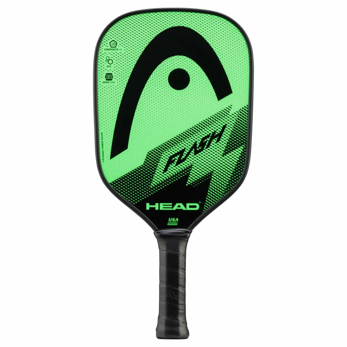 Head Flash Pickleball Pack - 2 Palas aprobadas, 2 Pelotas para Exteriores, Bolsa de Transporte