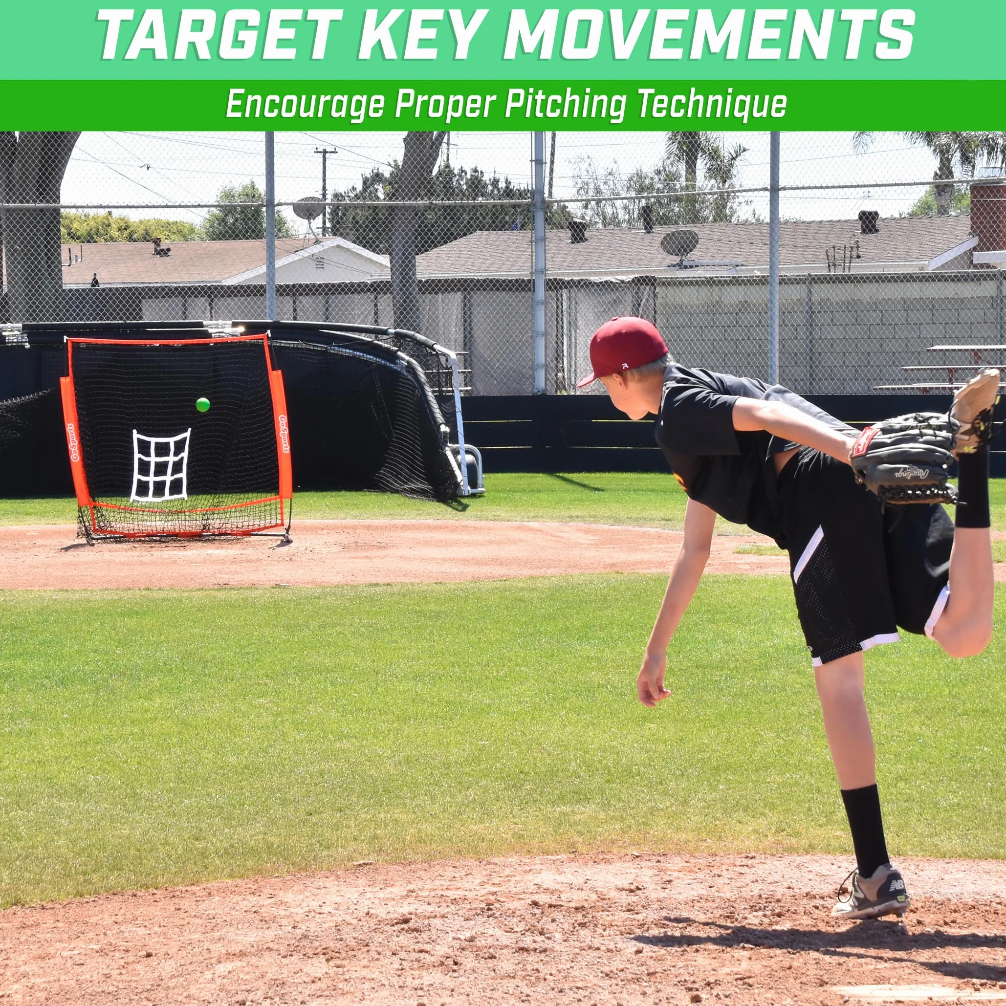 GoSports Weighted Training Balls for Baseball or Softball Hitting & Pitching