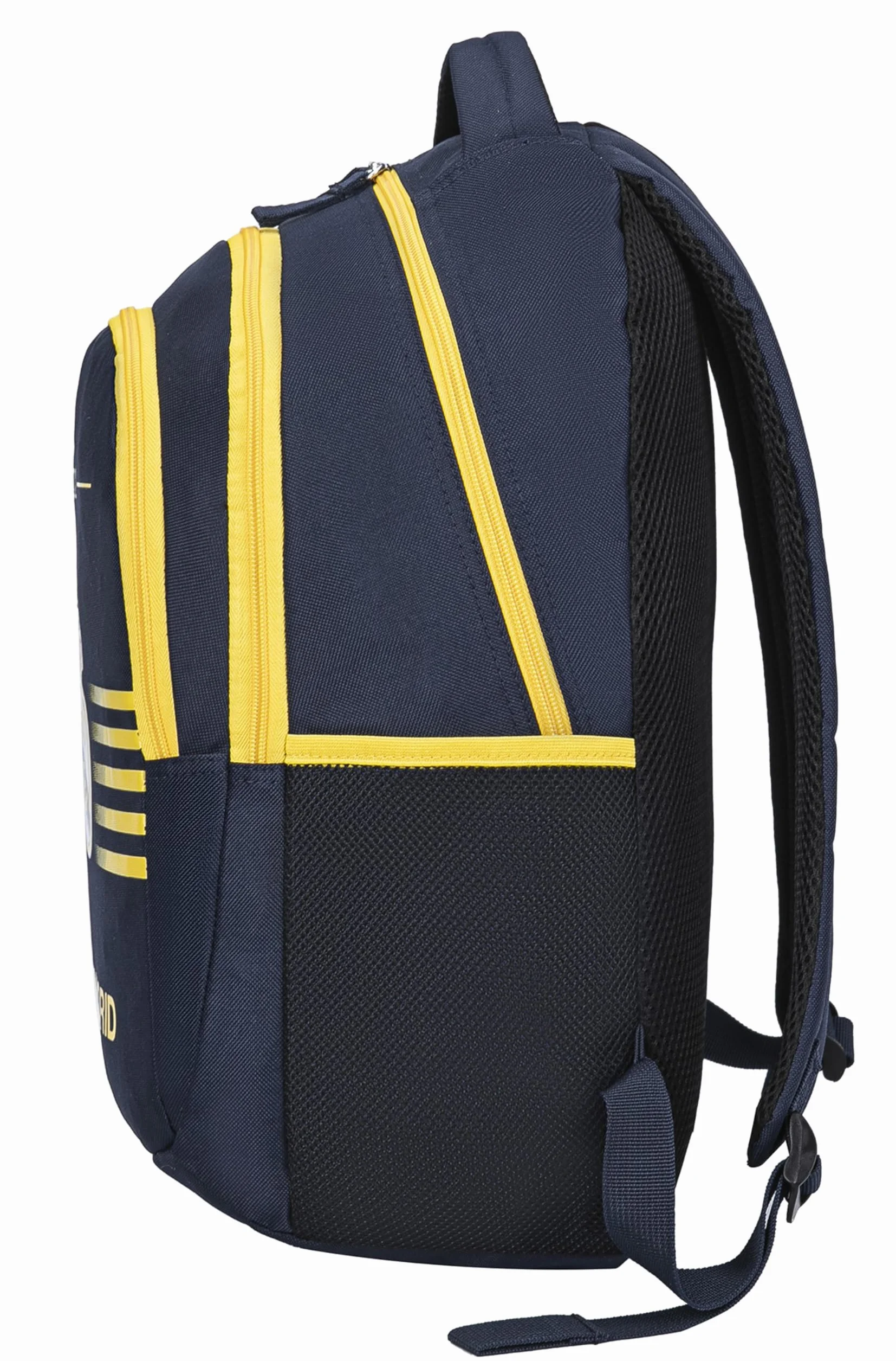 Real Madrid Mochila escolar de 2 compartimentos, colección oficial