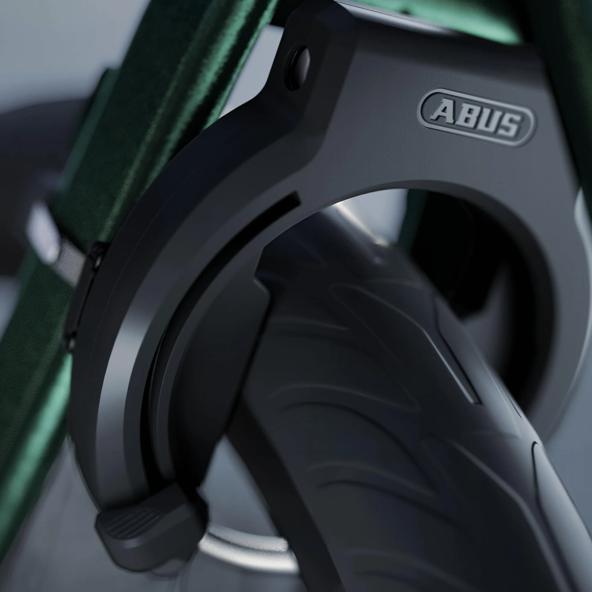 ABUS Candado de cuadro 6950M XPlus™ Granit™ - para todos los cuadros de bicicleta habituales - de ajuste universal - inmovilizador para bicicletas - variante NR + 6KS/100 + ST 5950 con cadena/alforja