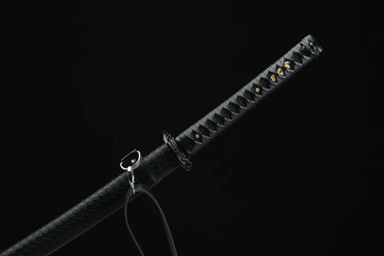 Katana De Entrenamiento Japonesa 105 cm, Espada Samurai Palisandro Natural Vaina, Bokken Hecho a Mano para Cosplay, Exhibición, Decoración Hogar, Regalo Kendo Iaido