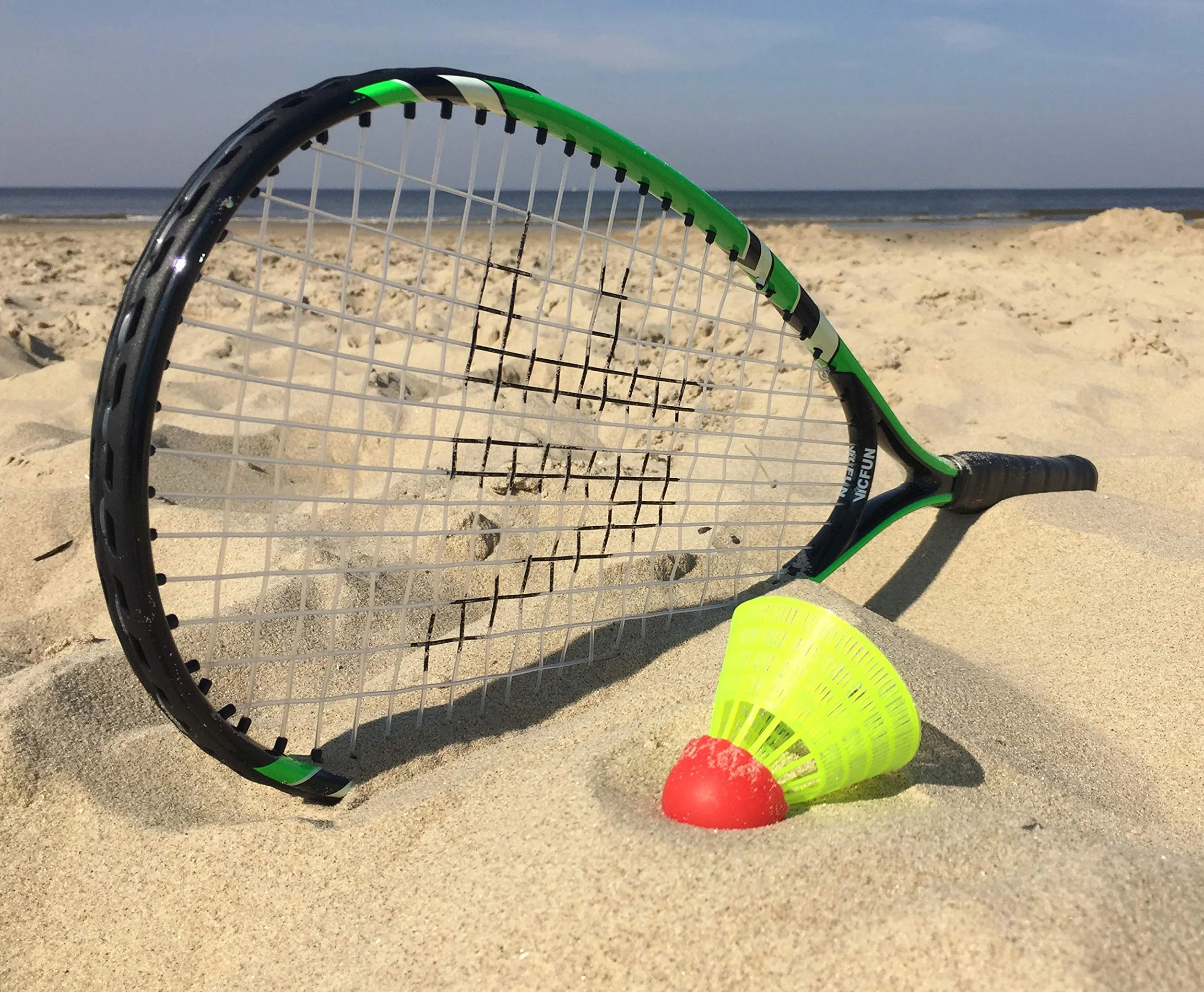 Set Speed Bádminton 100 Negro/Verde