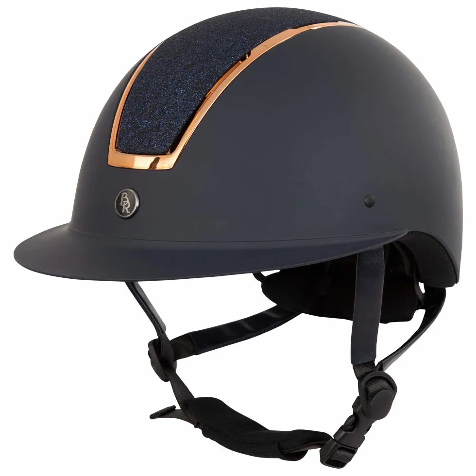BR Omega Painted Glitter Casco de equitación talla 55/57