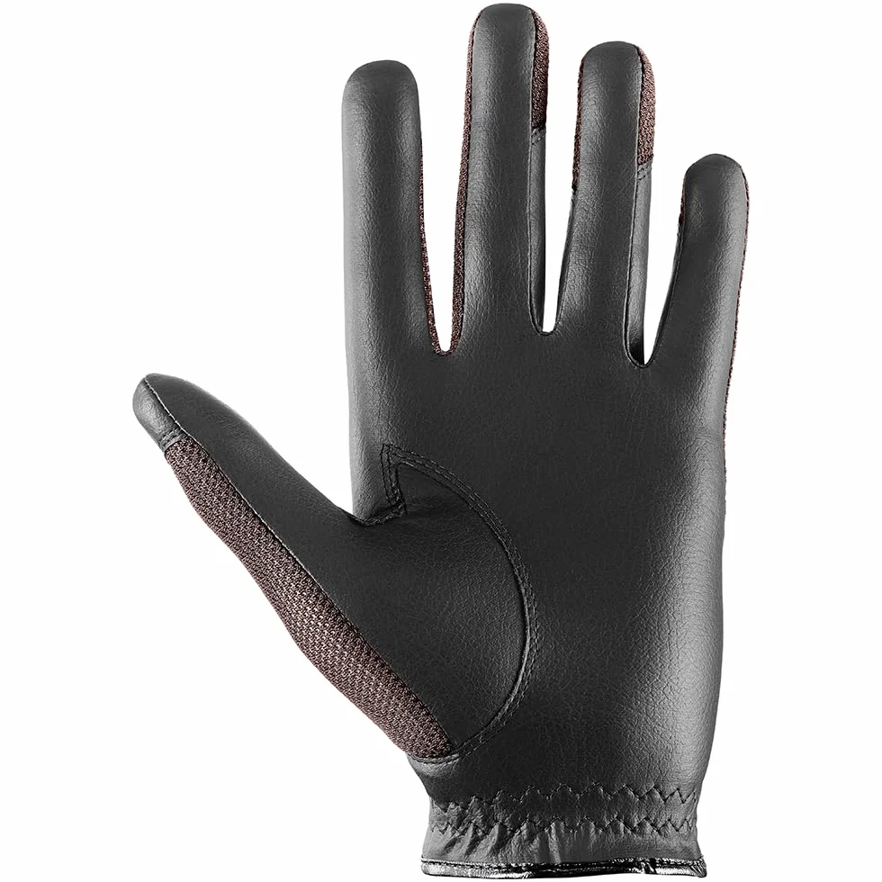 Uvex sumair - Guantes de equitación para Adultos - Flexible - ventilación óptima - Black-Brown - 9.5