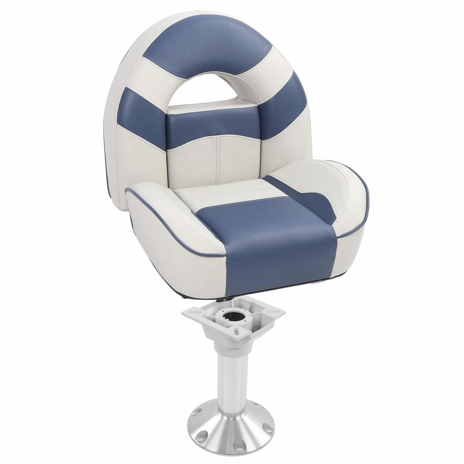 Capitán de yates Asiento de asiento Capitán Capitán Capitanes Asiento Agua Resistente a la resistencia de la carga 400 libras Libro de carga Diseño ergonómico con espuma de
