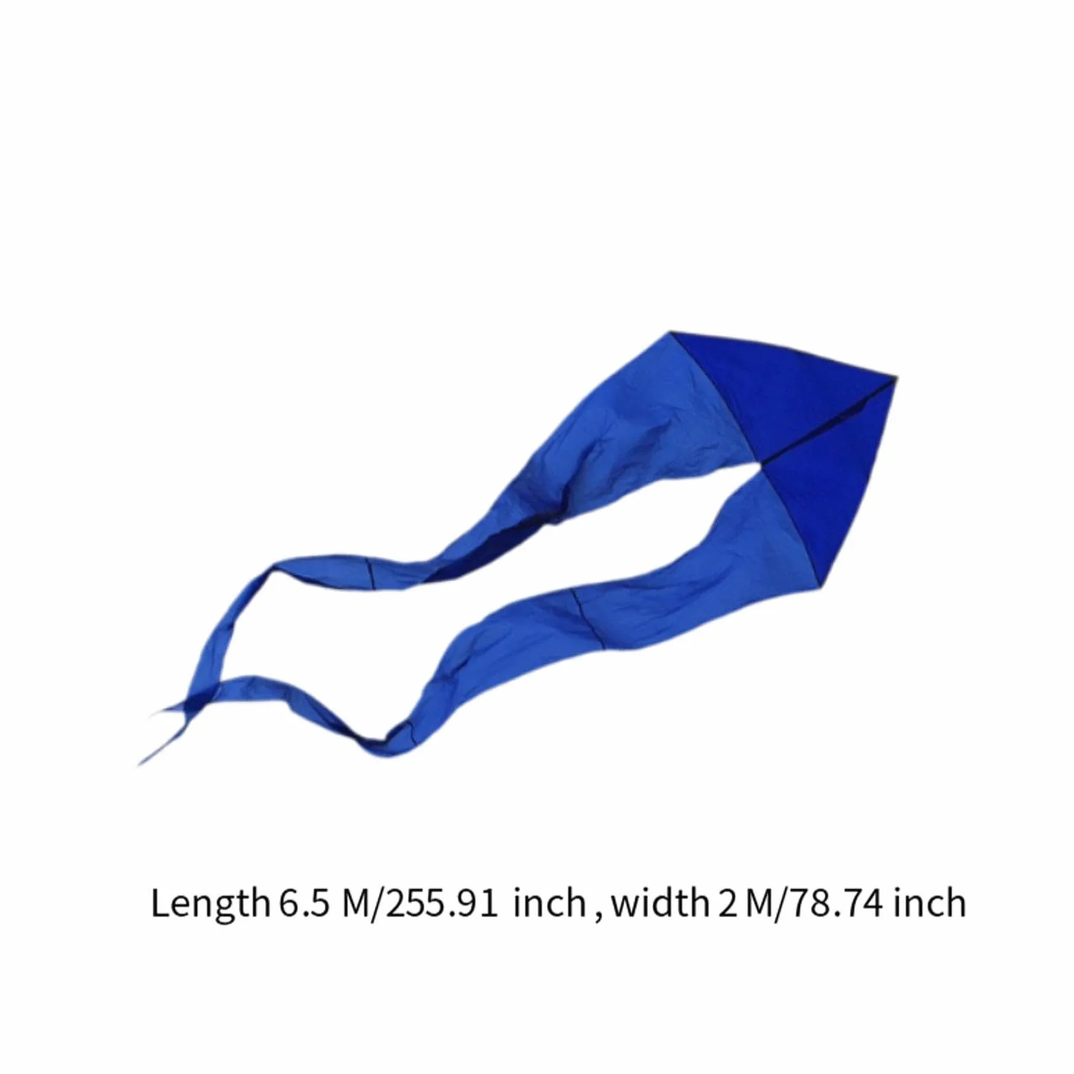 Cometa Fantasma con Bolsa Portátil Modelo Triangular Plegable Grande de Poliéster Resistente al Desgarro Adecuado para Adultos y Niños