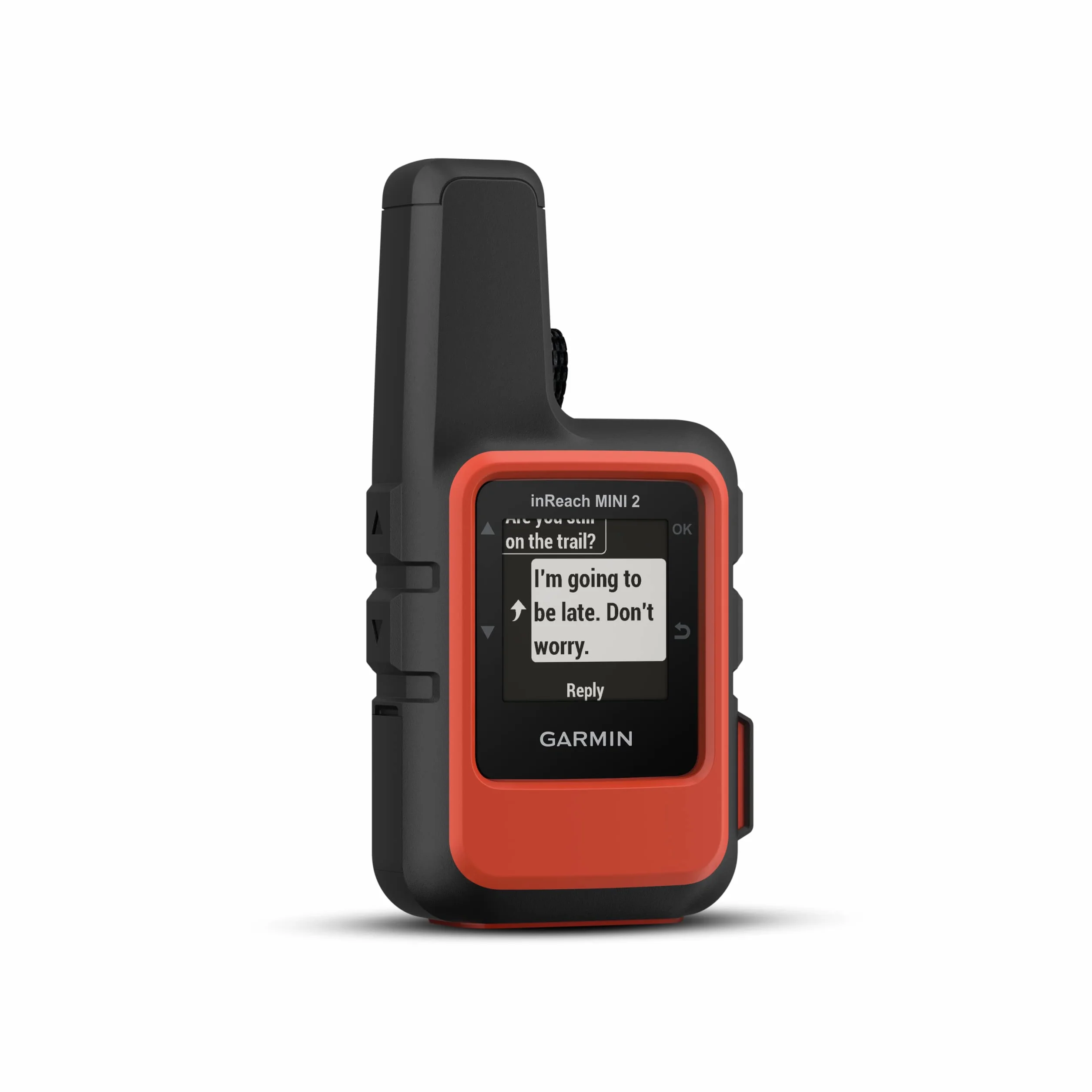 Garmin inReach Mini 2, Dispositivo Compacto de comunicación satelital con mensajería, Rojo