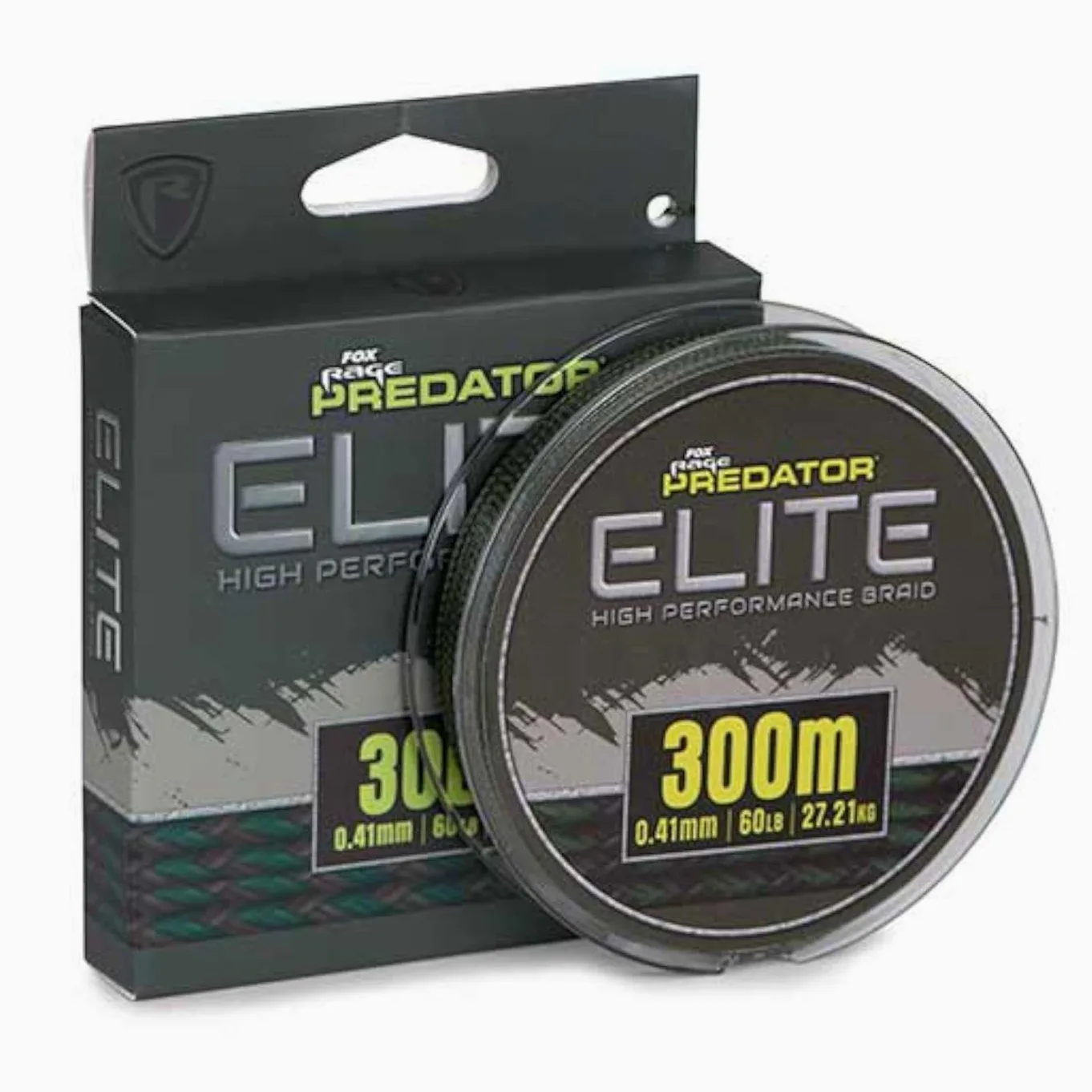 Fox Rage Predator Elite Braid - Sedal trenzado de 300 m