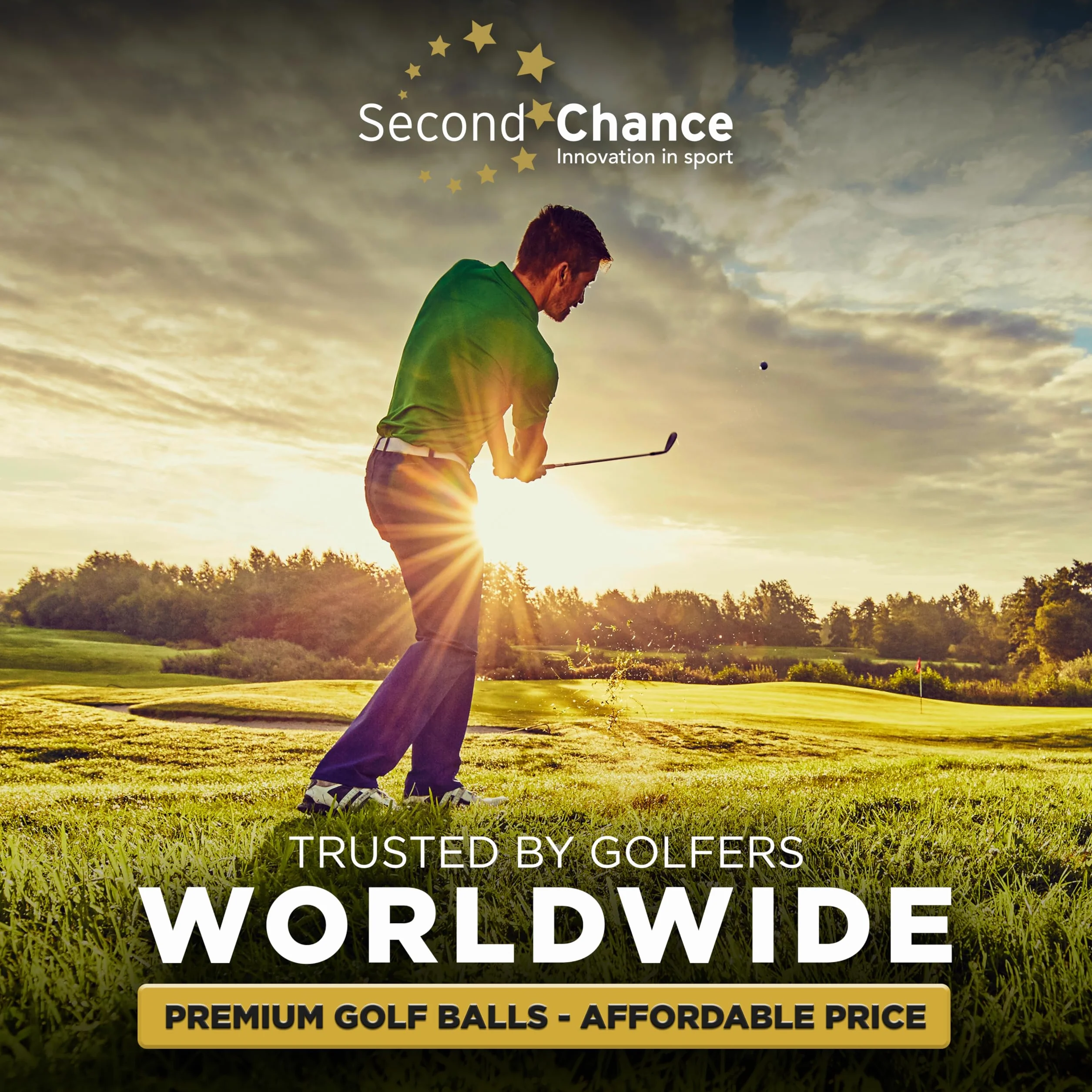 Second Chance Pinnacle Grade A 24 de - Bolas de Golf reciclada