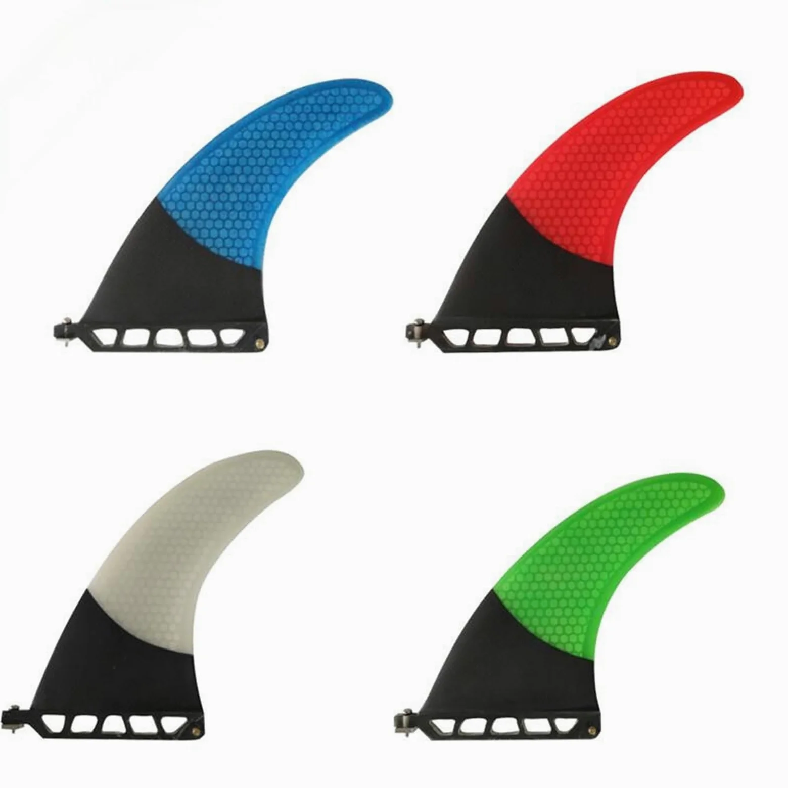 Accesorios For Surf con Aletas, Timón De Cola Panal Simple, Aleta Fibra Vidrio 9 Pulgadas Fácil de reemplazar