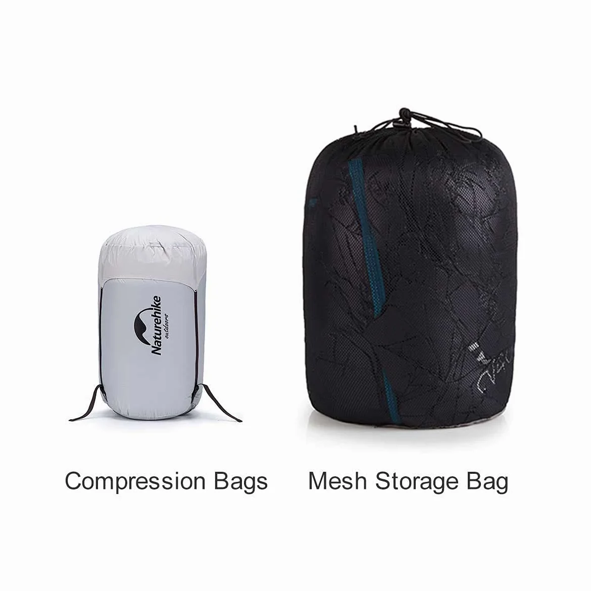 Naturehike Saco De Dormir De Plumón Ultraligero De, Saco De Dormir De Plumón De Ganso De 800 Rellenos, Saco De Dormir para 4 Estaciones, Saco De Dormir Compacto y Ligero
