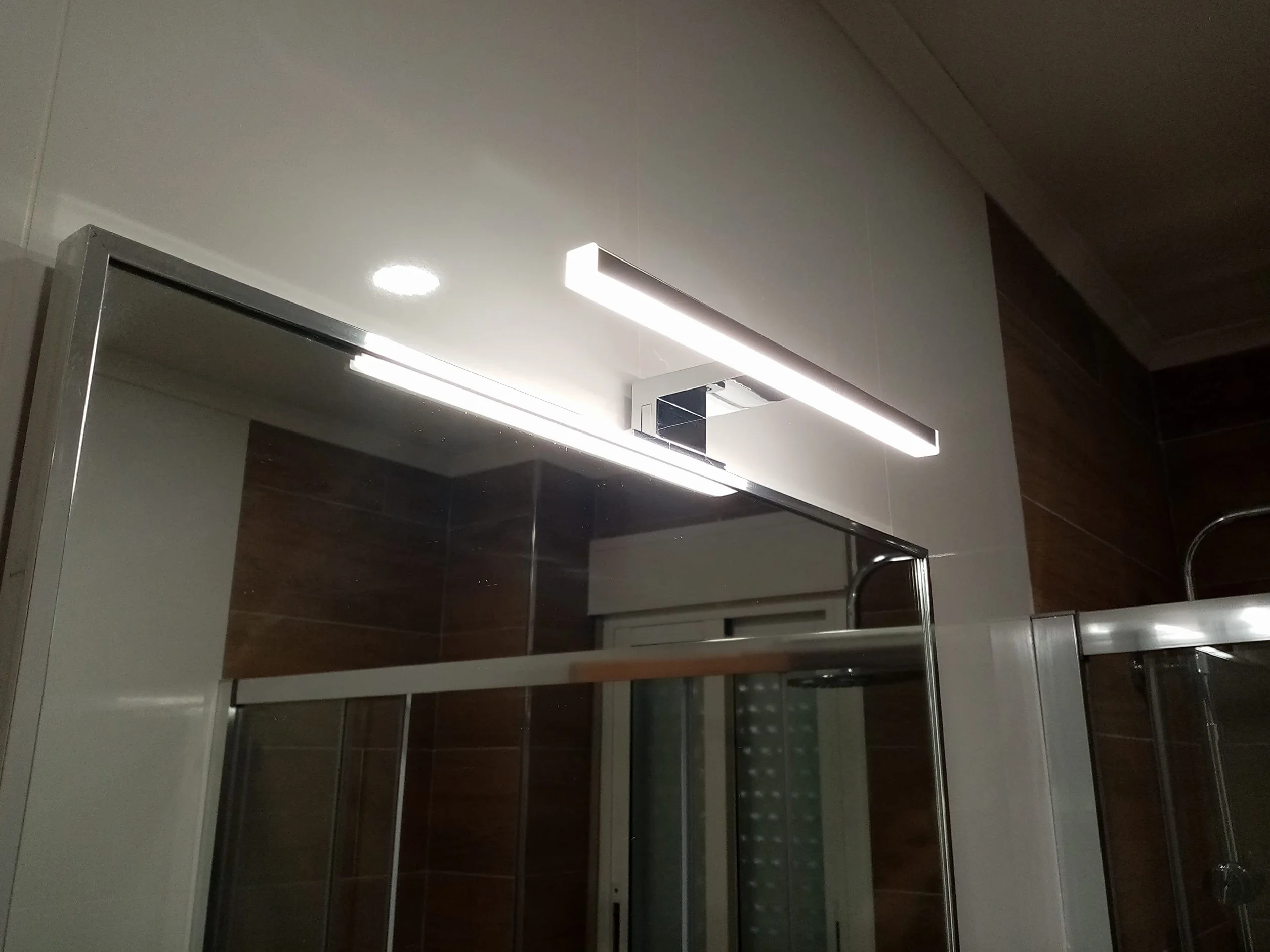 Lámpara de Espejo Baño LED 5W 30cm 400LM Blanco Neutro 4000K IP44 230V Aplique Pared