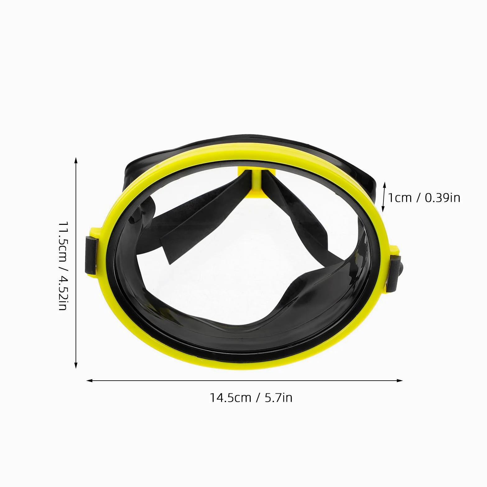 OSALADI 5 Piezas Máscara de Buceo Portátil Diseño Ergonómico y Resistente para Actividades Acuáticas y Snorkel Seguro