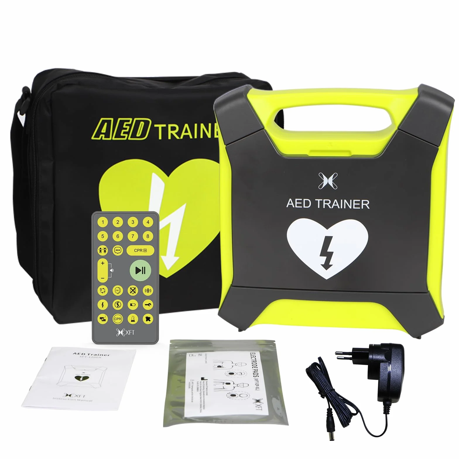 Desfibrilador Entrenamiento AED XFT 120GA Mando a Distancia 8 Escenarios