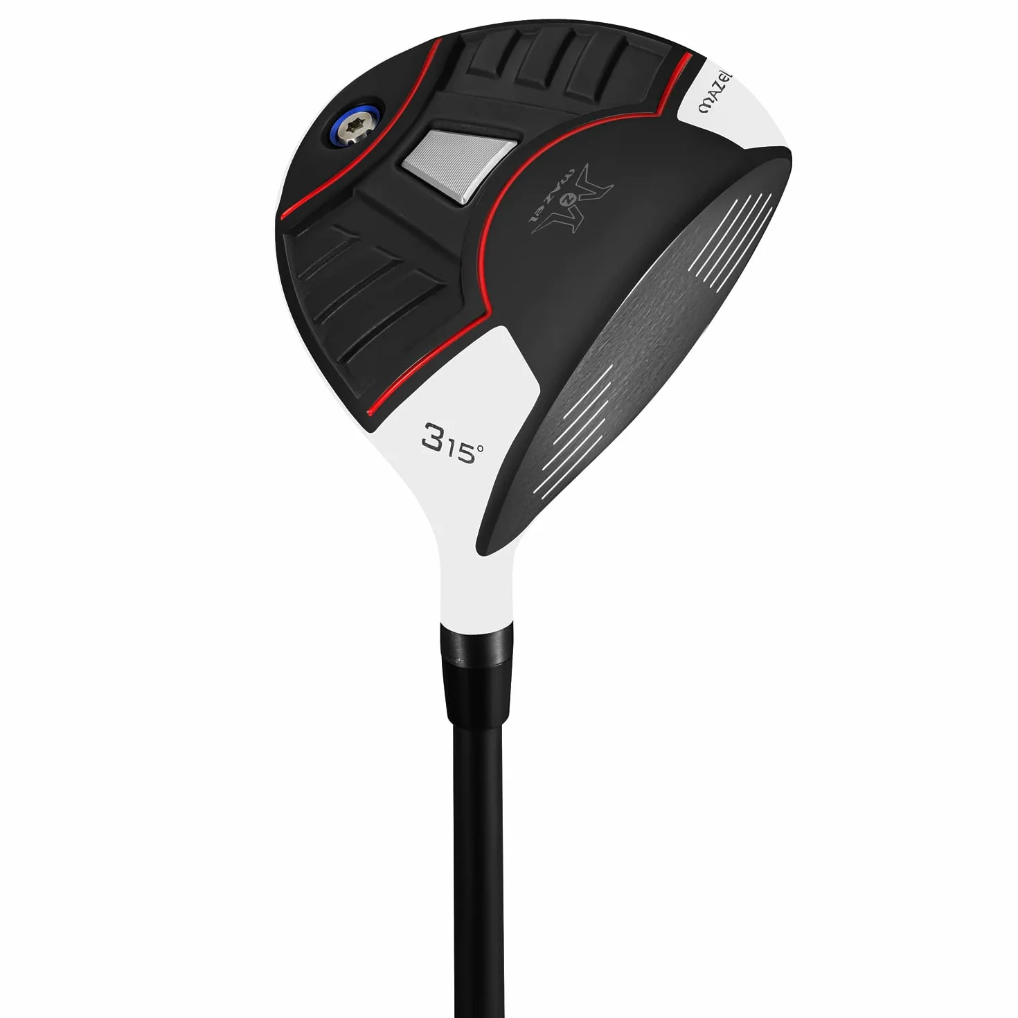 MAZEL Golf Fairway Woods 3 or 5, Titanium Golf Club 15 or 18 Degrees 44 Inches Right Handed Graphite Shaft